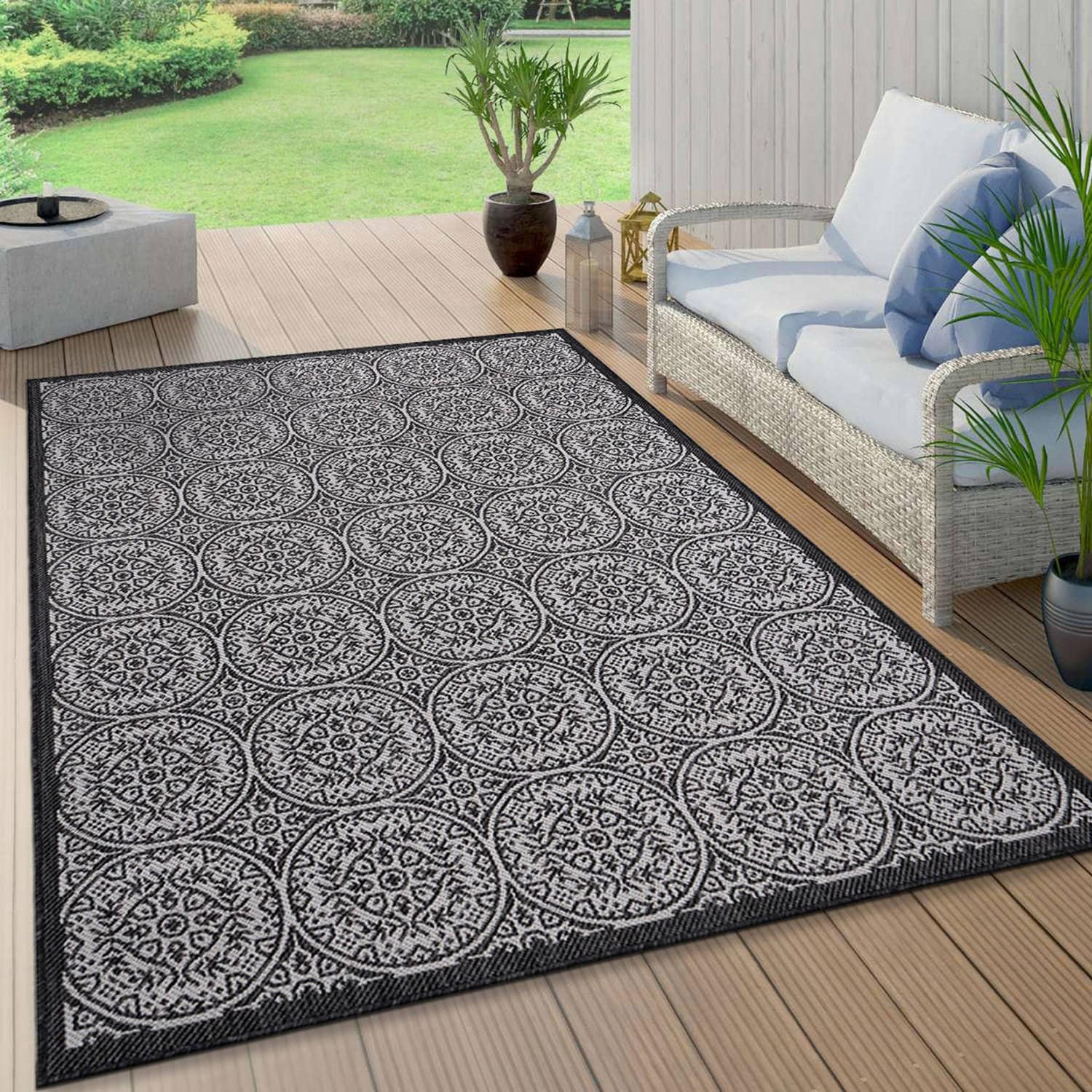 World Rug Gallery 121BLACK8X10 rugs - View #2