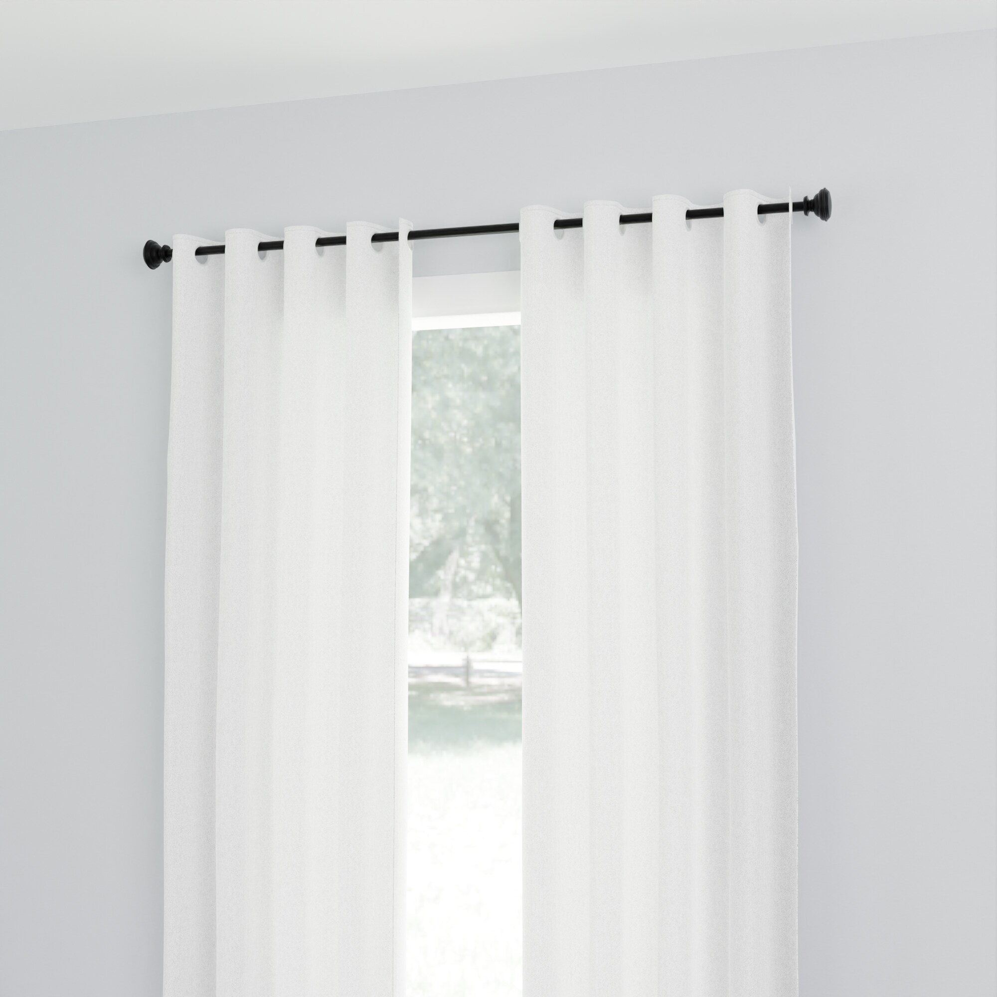 Style Selections FSI 1474X MBLK Curtain-Rods - View #9