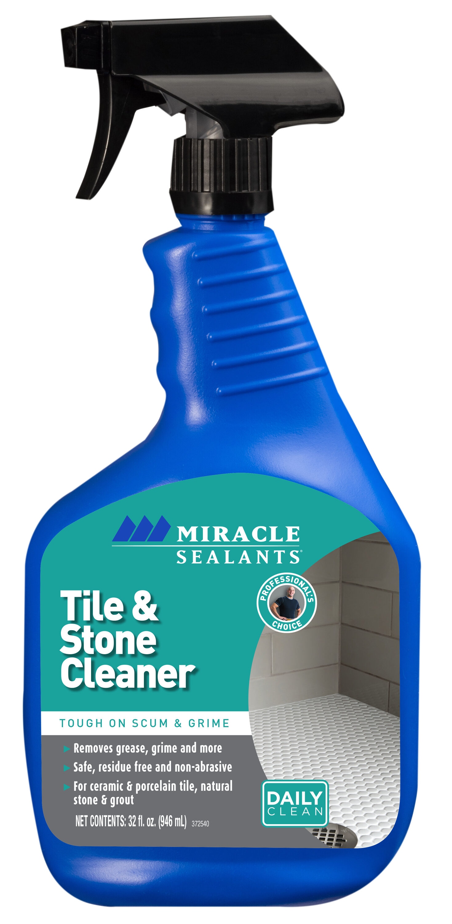 Miracle Sealants TSC 6/1 32oz Tile &Stone Cleaner, 32 oz