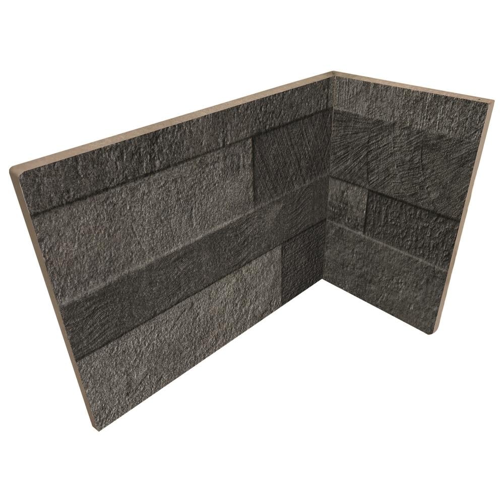 Artmore Tile EXT3RD106563 Ember Dark Matte Porcelain 0.48-sq ft / Piece )