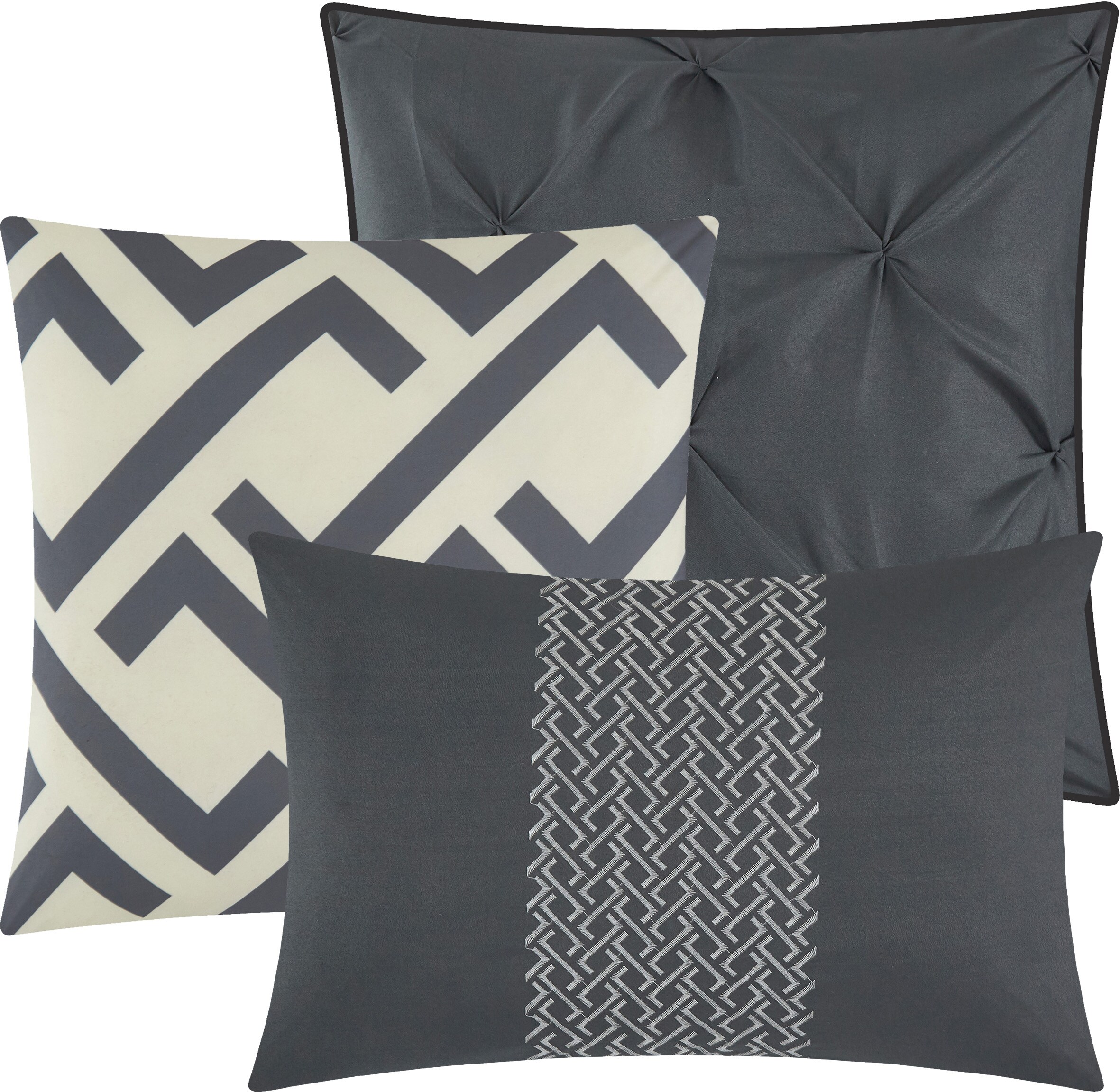 Nanshing LOREN-Q-GREY bedding - View #2