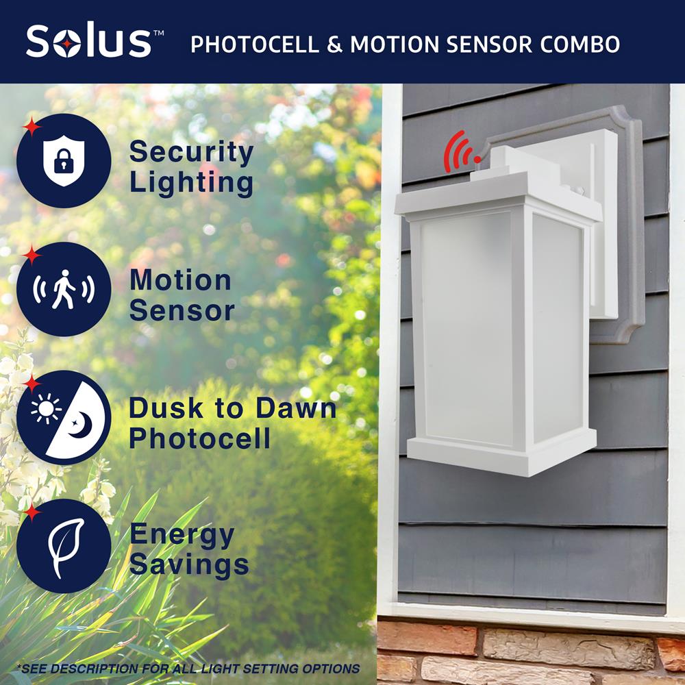 Solus WM-S51SF-WH-S Outdoor-Wall-Lighting - View #2