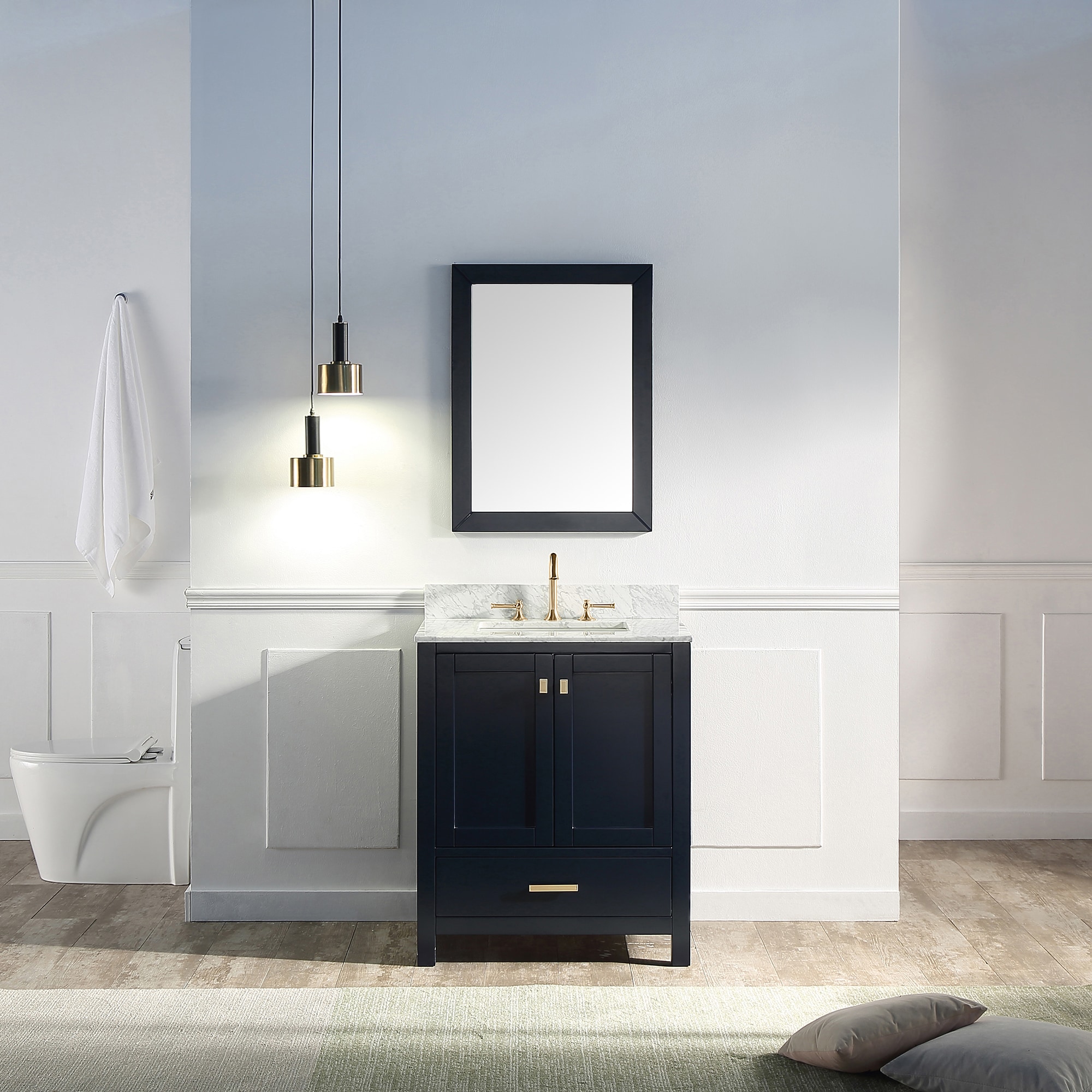 lowes bathroom vanities with mirror