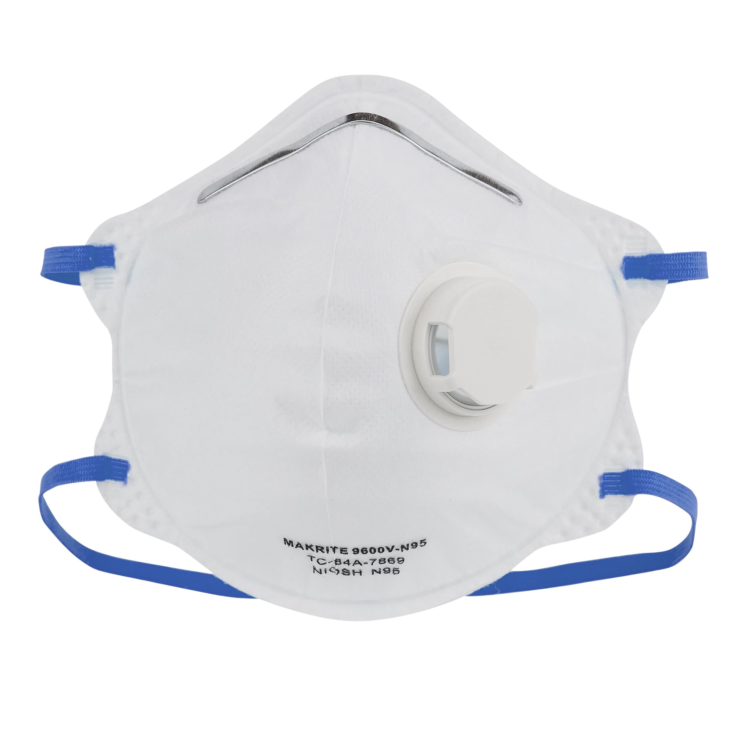 Project Source 9600V-N95 15 -Pack White Disposable N95 Painting sanding and fiberglass Disposable respirator