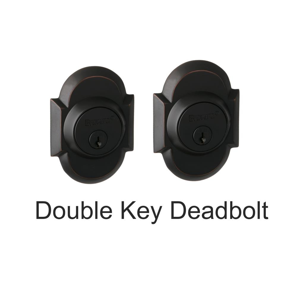 Delaney Hardware BV960029 Bravura Bravura Black Double Cylinder Deadbolt