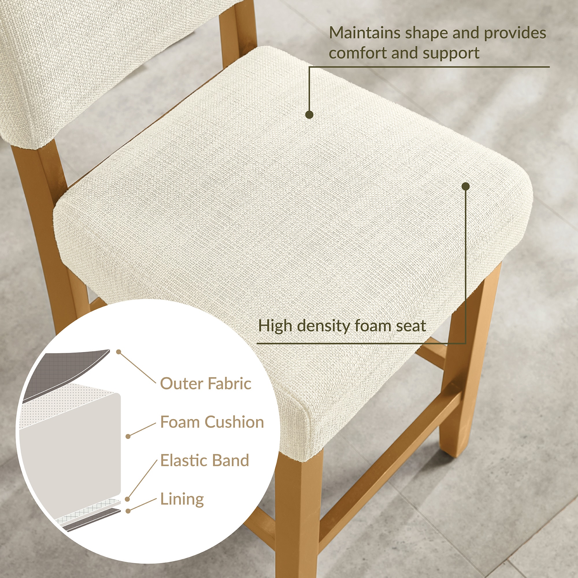 Leick Home 214460 Dining-Chairs - View #4