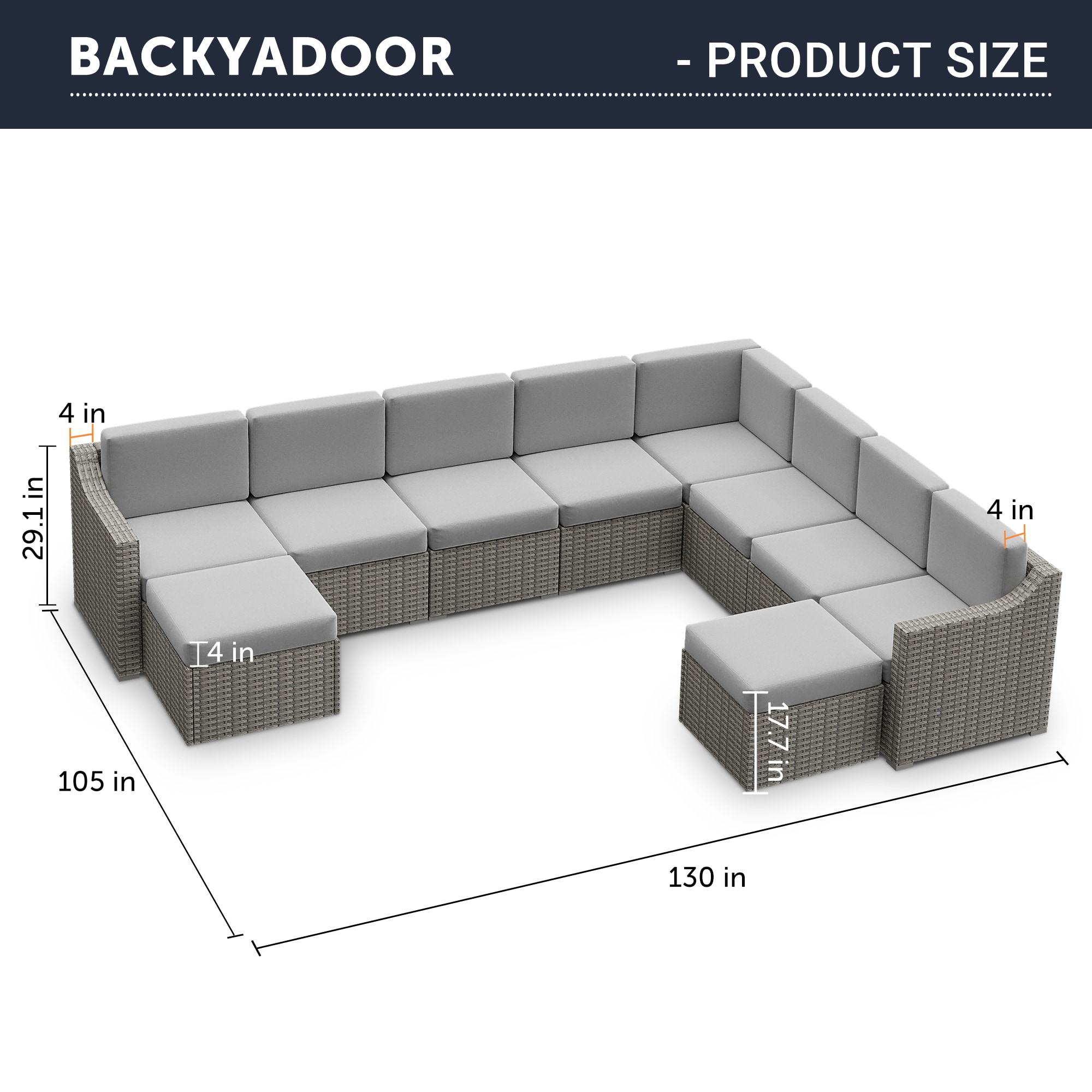  EL-SF10-GB-WL3 Patio-Conversation-Sets - View #9