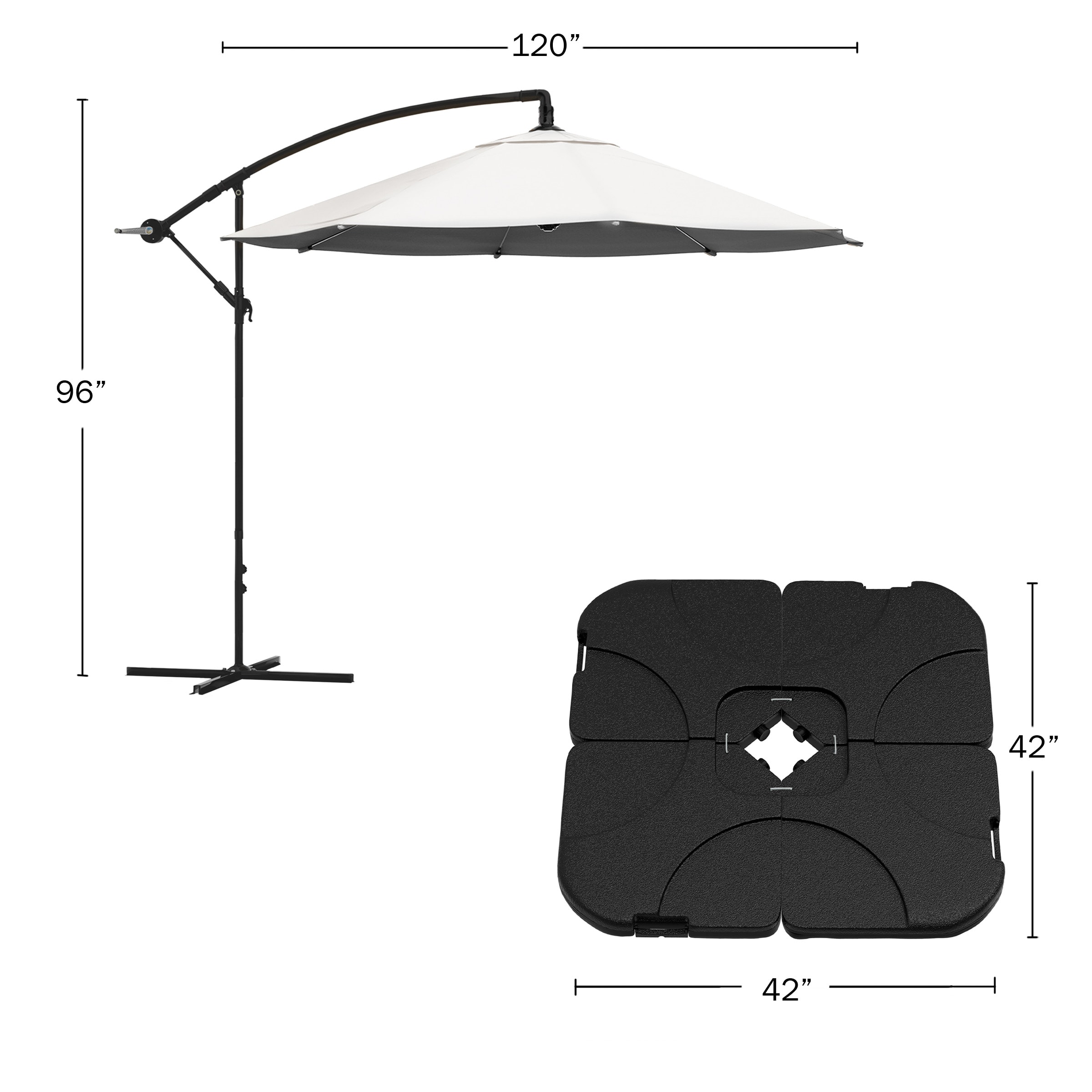 Pure Garden 50-102-TB Umbrellas-2 - View #2