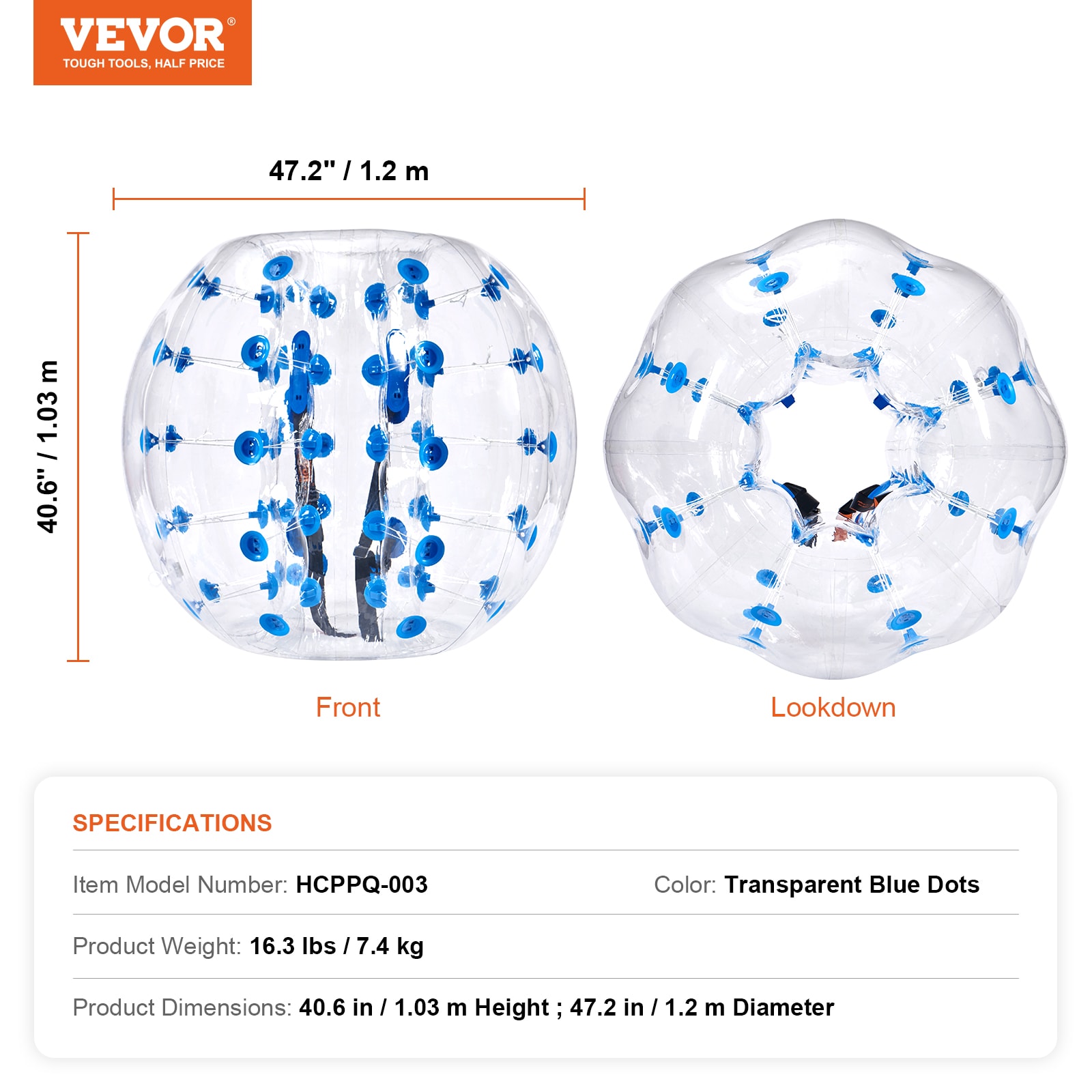 VEVOR 1.2MCQPPQTMLD0001V0 Play-Toys - View #8