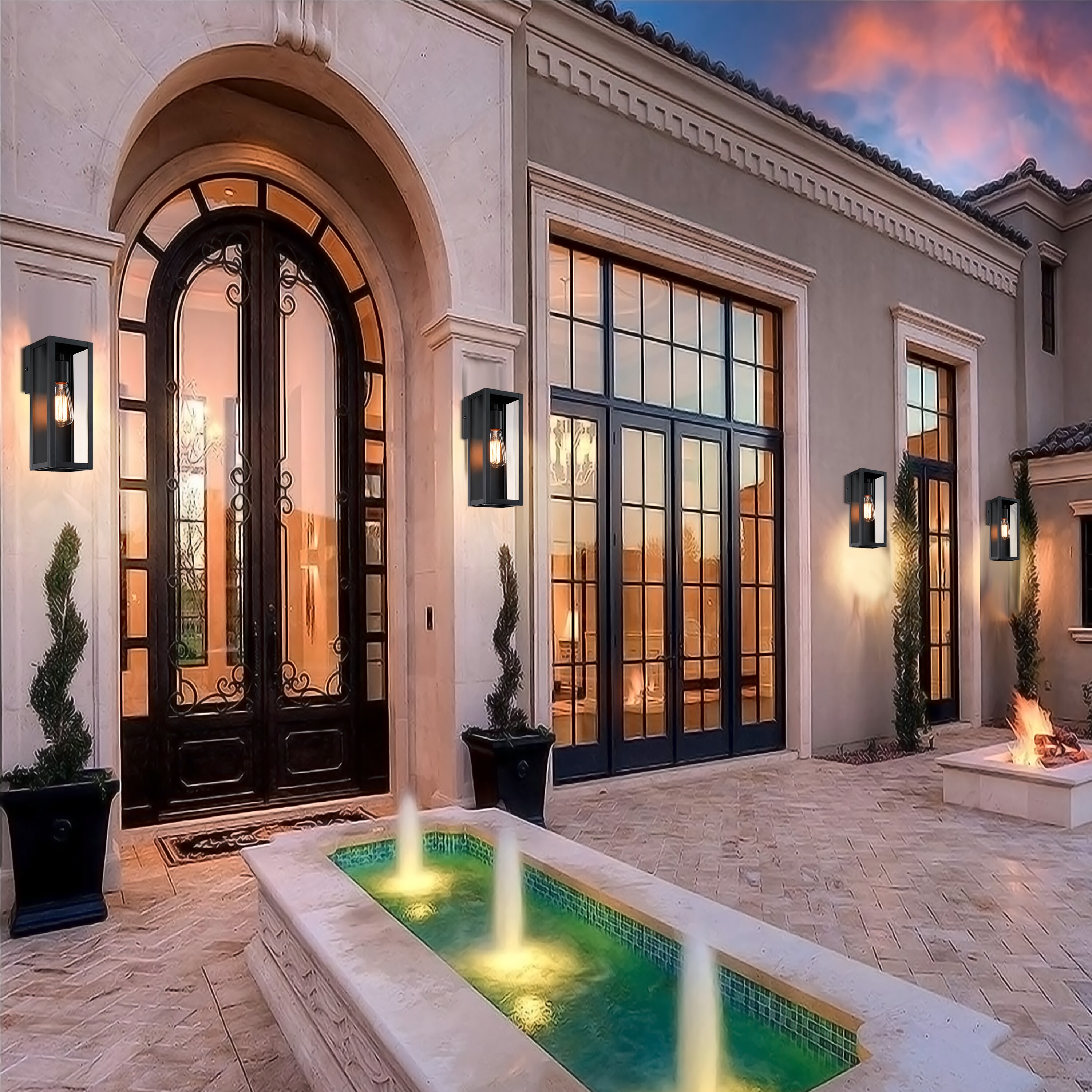 FAYMART LIGHTING FL85504 Outdoor-Wall-Lighting - View #8