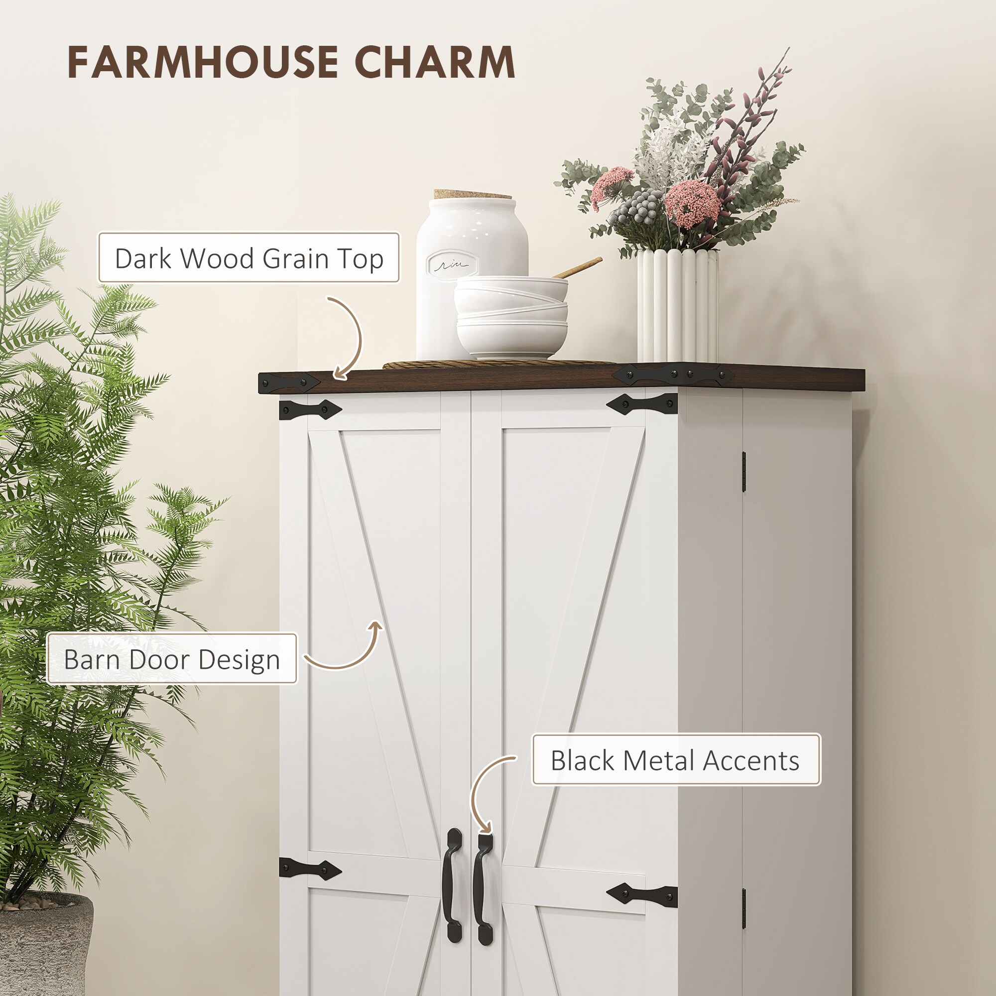 HomCom 83A-155V81WT Pull-Out-Cabinet-Baskets - View #4