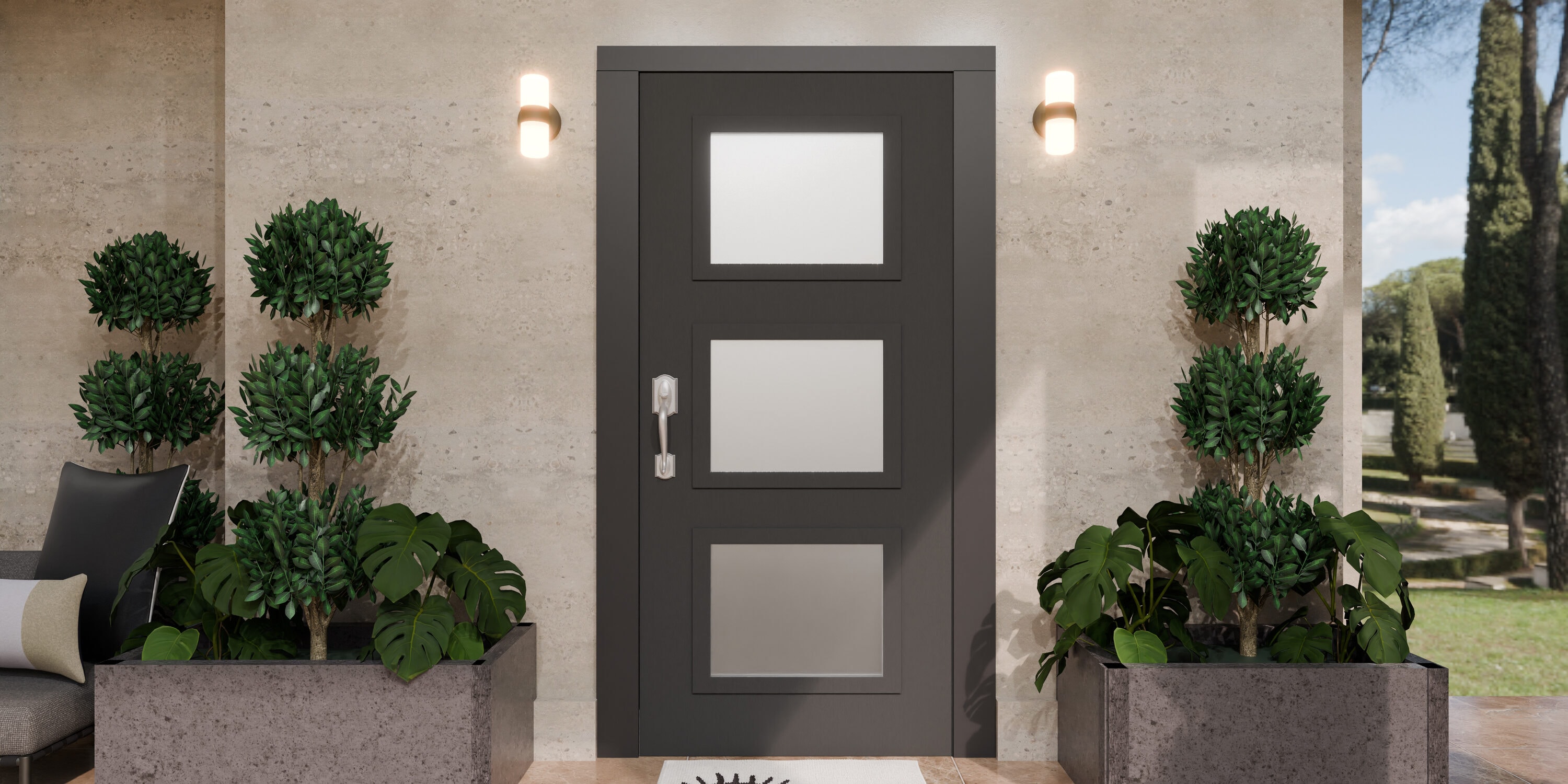 Quoizel KAI8305MBK Outdoor-Wall-Lighting - View #4