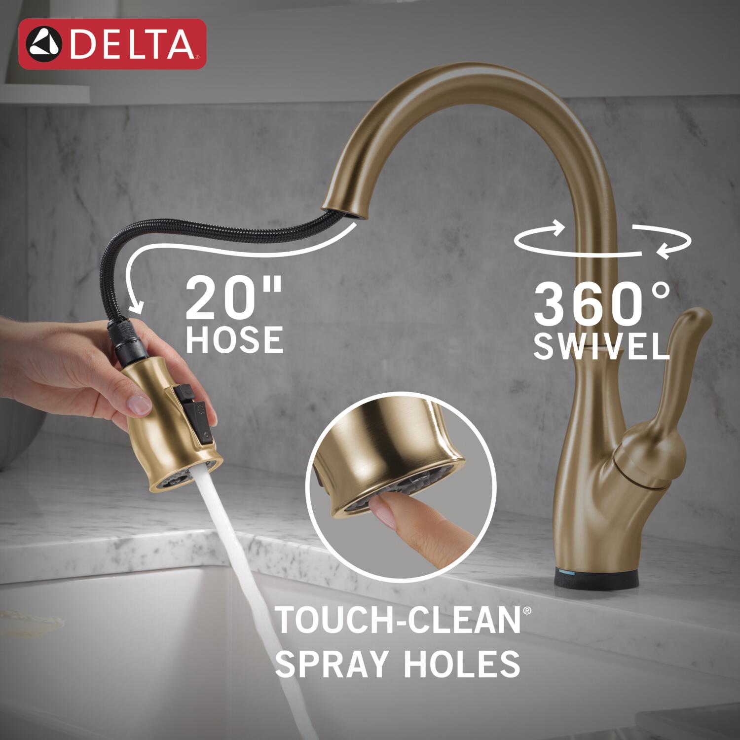 Delta 9178TL-CZ-DST Kitchen-Faucets - View #8