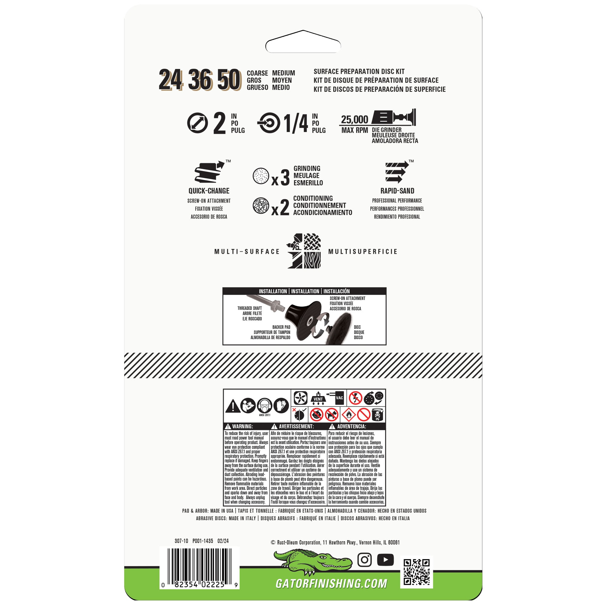 Gator 2225 Abrasive-Wheels - View #2