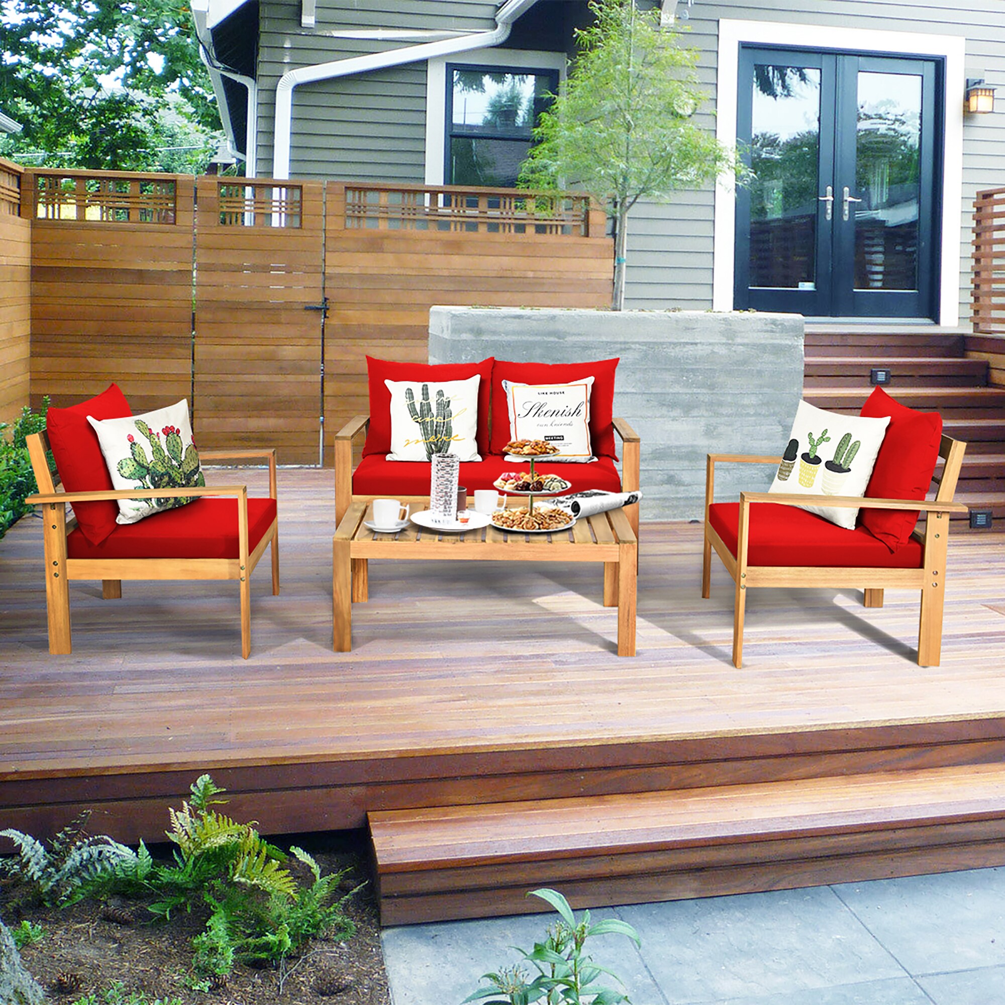 Costway HW64146RE+ Patio-Conversation-Sets - View #8