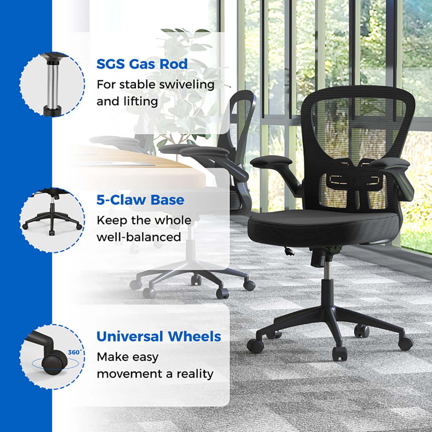 Sumyeg CR-A10696 Office-Chairs - View #8