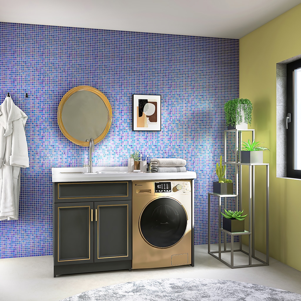 Apollo Tile APLPE88BL516A Ceramic-Tile - View #2
