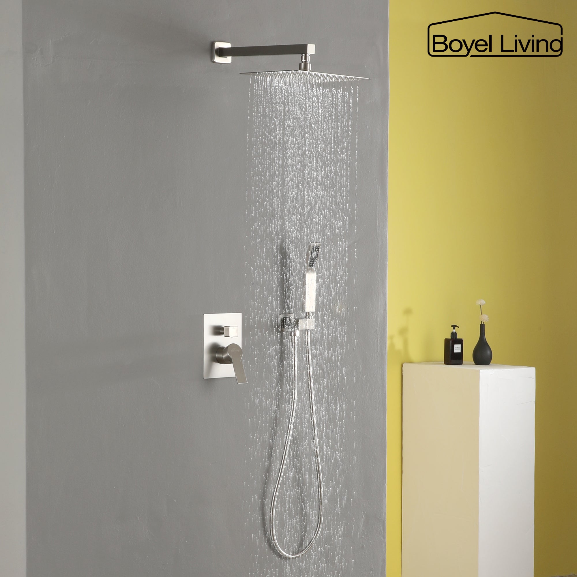 Boyel Living SMD-88008BN Showerhead-Bar-Panels - View #4