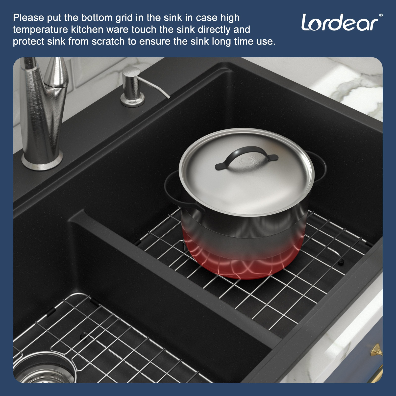Lordear H-LTB3322R2-55 Kitchen-Sinks - View #6