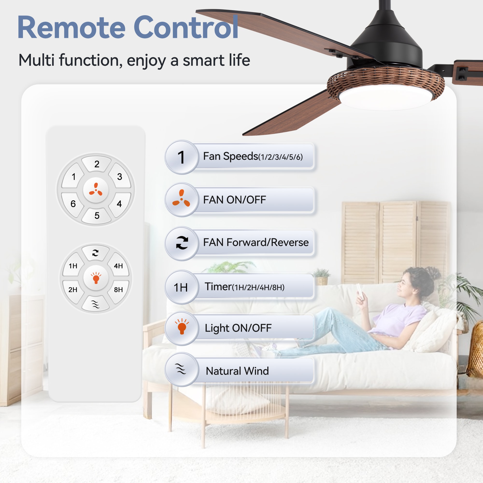 Breezary 32016-BR Ceiling-Fans - View #9