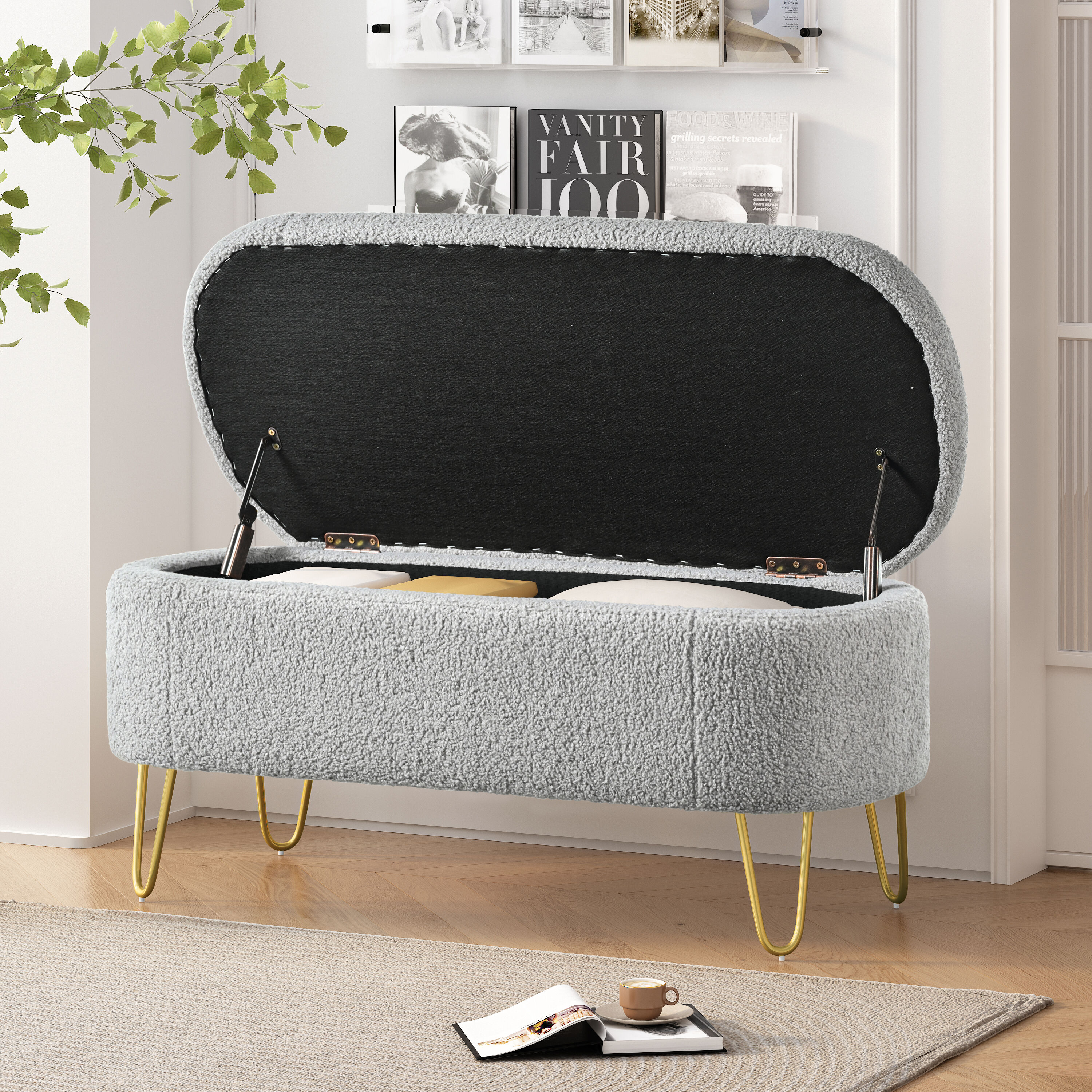 Best Selling Home Decor 320193 Indoor-Ottomans - View #3