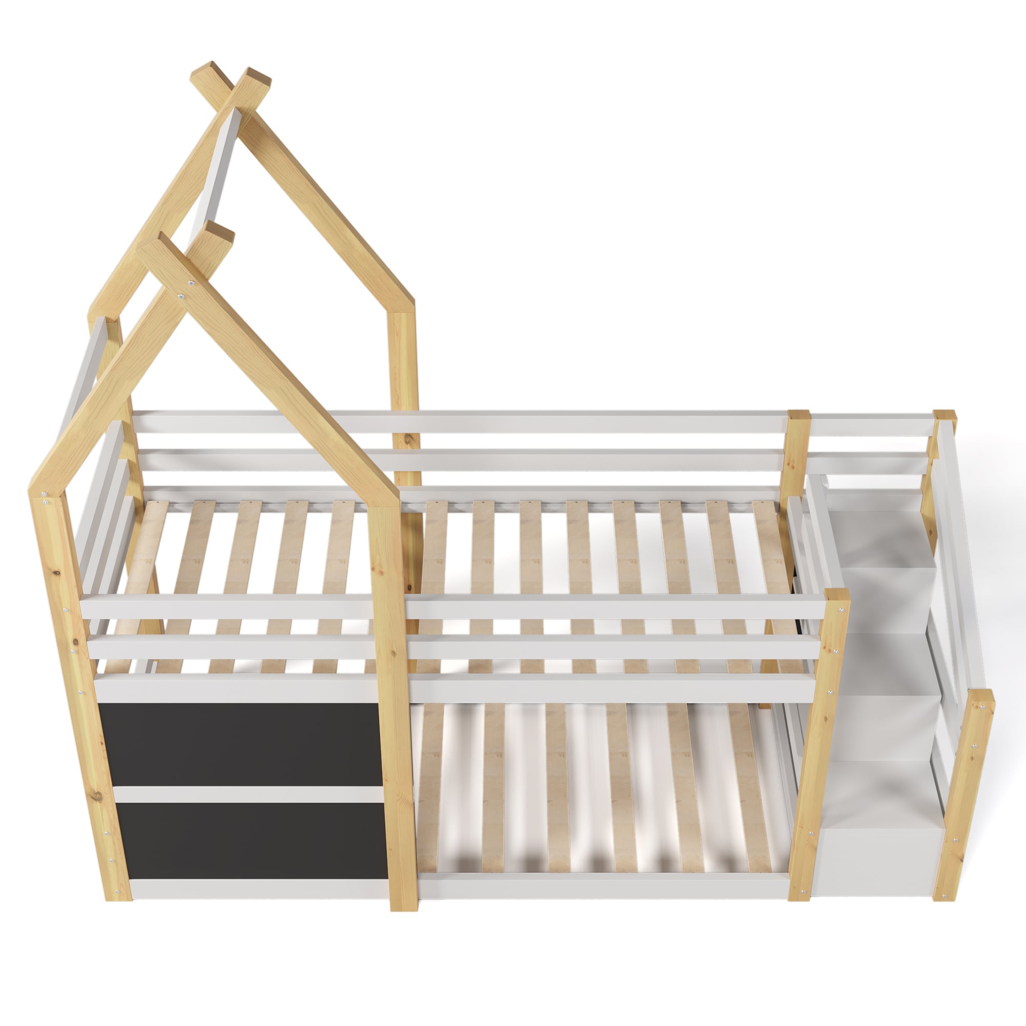 SINOFURN SYC470003WT Bunk-Beds - View #4