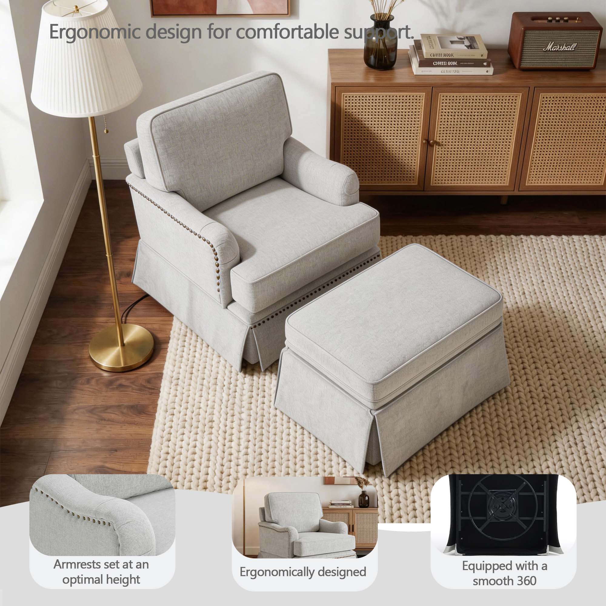 Dreamsidea LS-CH0073S-C-AS-AO Living-Room-Sets - View #6