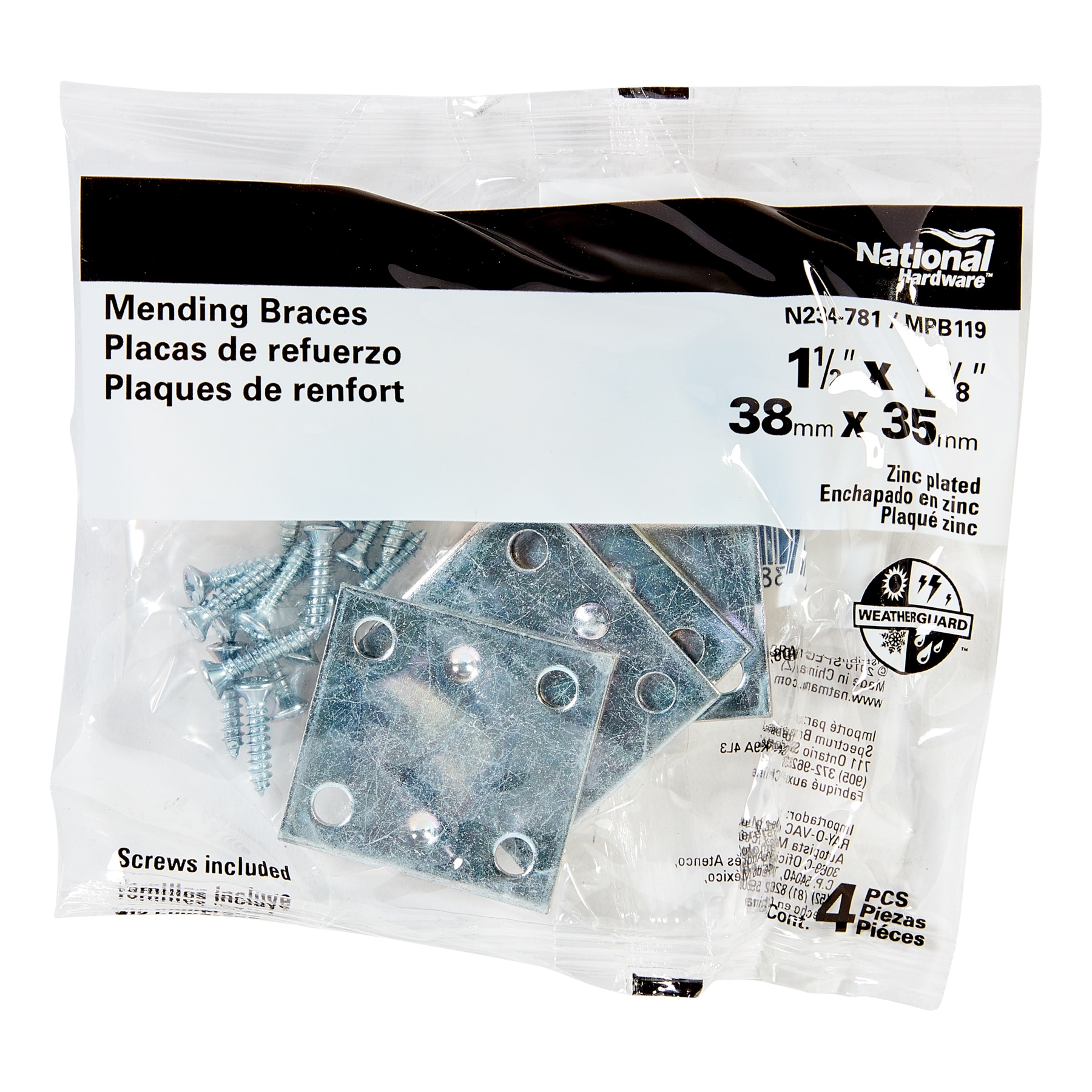 National Hardware N234-781 Mending-Plates-Brackets-Braces - View #7