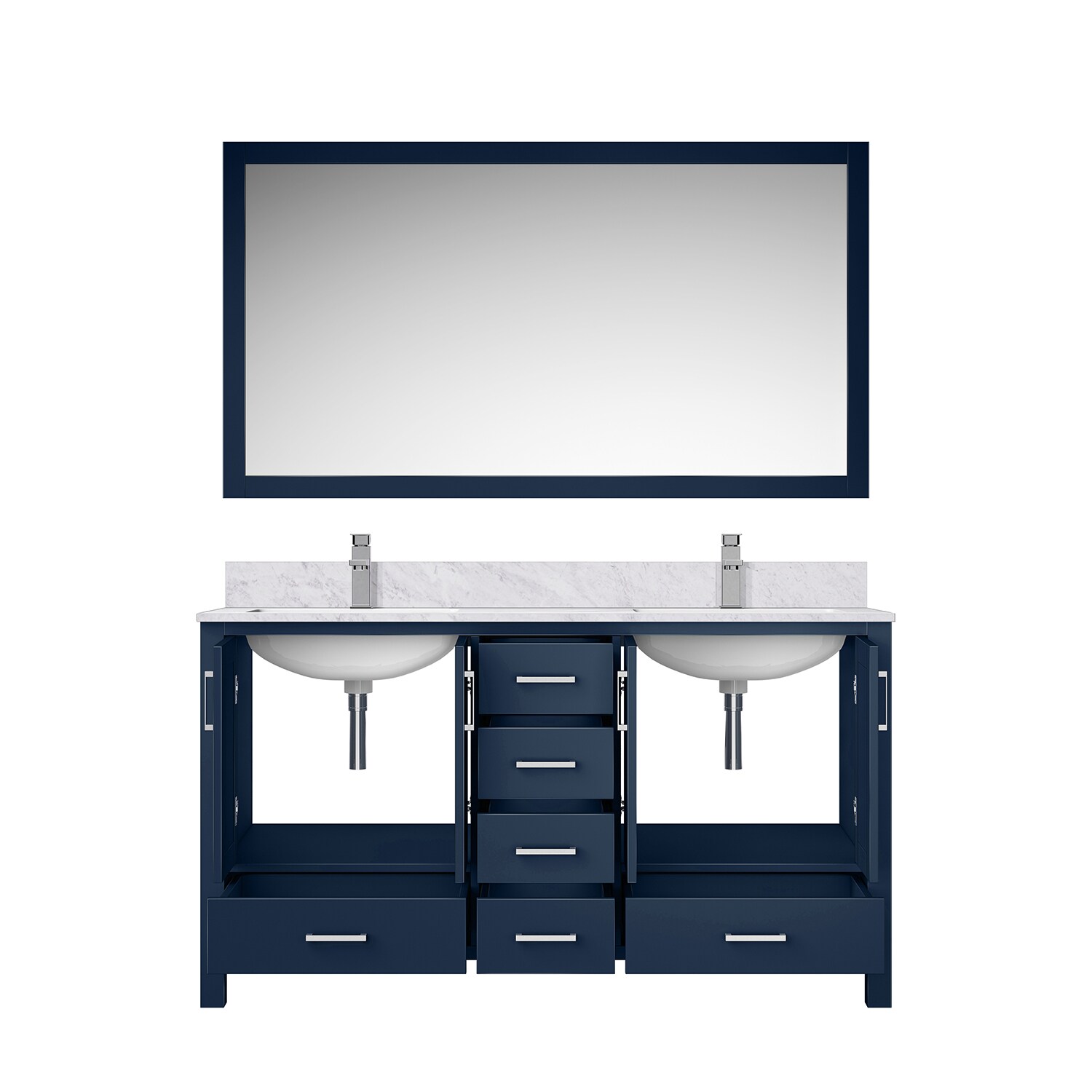 Lexora LJ342260DEDSM58F Bath-Vanity-Combo - View #4