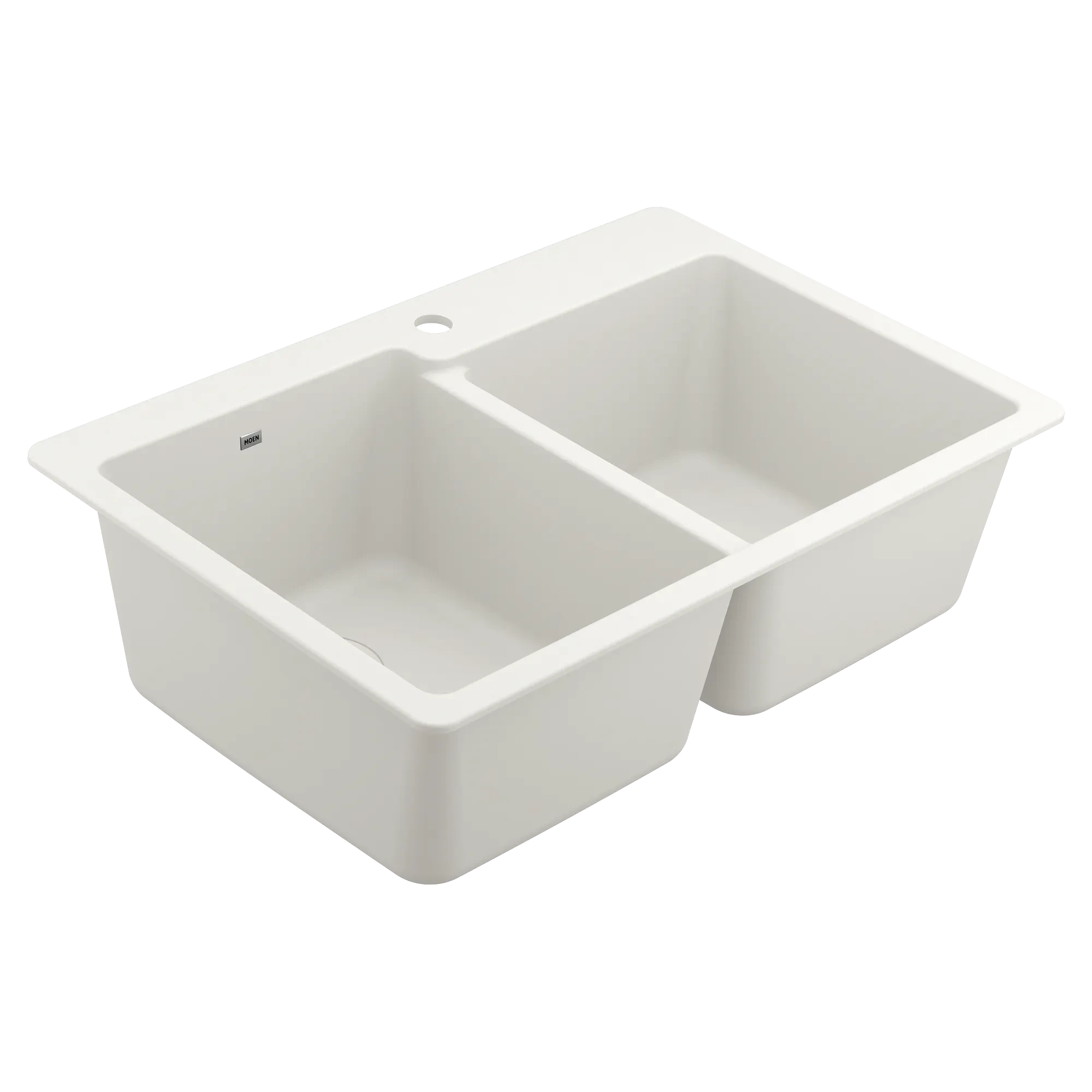 Moen Host 33-Inch Granite Dual Mount Double Bowl Sink #GGW3024B