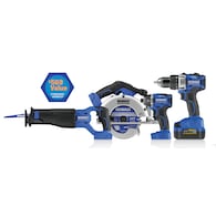 Kobalt 4-Tool 24V Max Power Tool Combo Kit w/Soft Case Deals