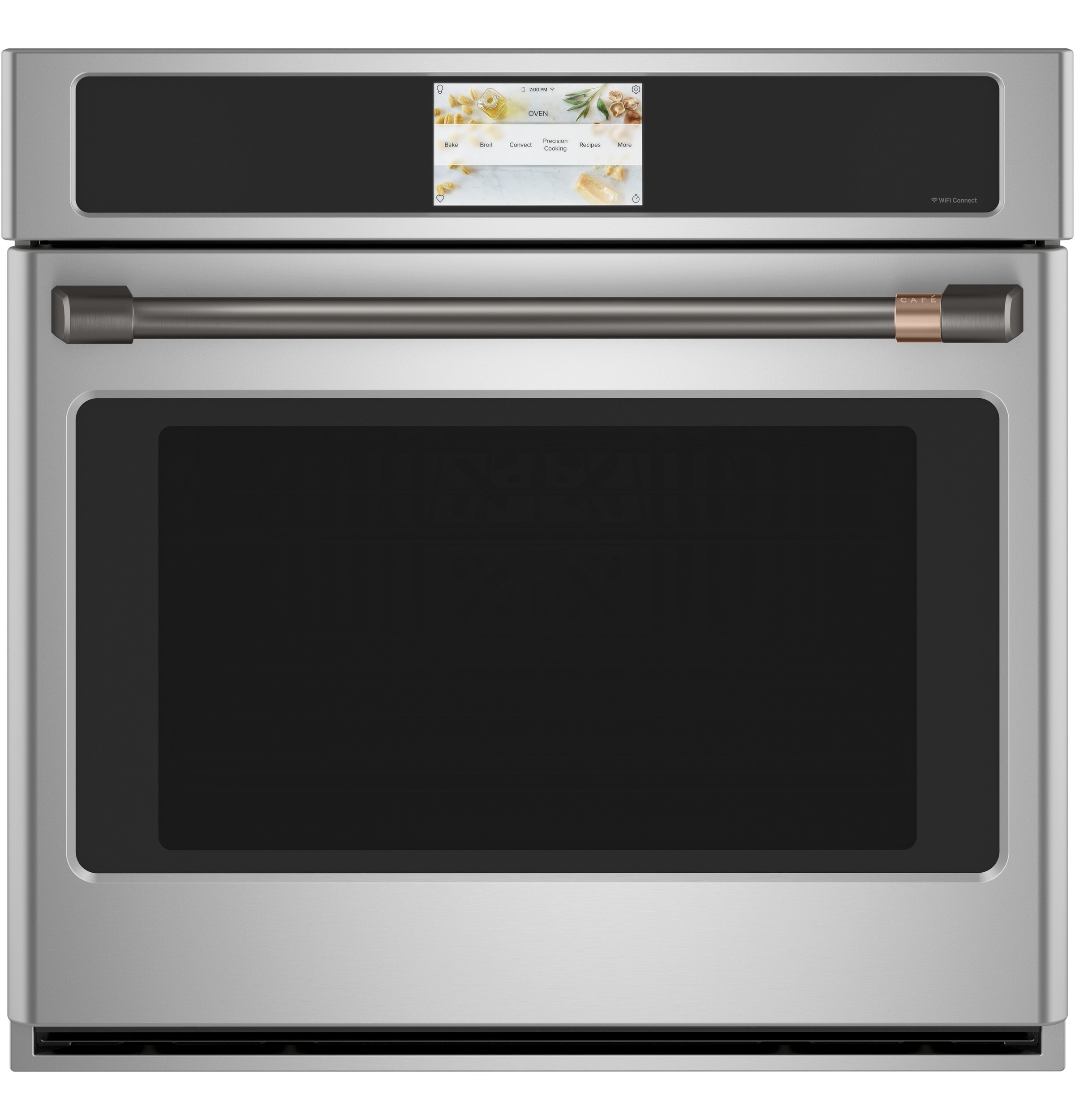 Cafe 30-in Wall Oven Handle (Brushed Black) CXWS0H0PMBT at Lowes.com