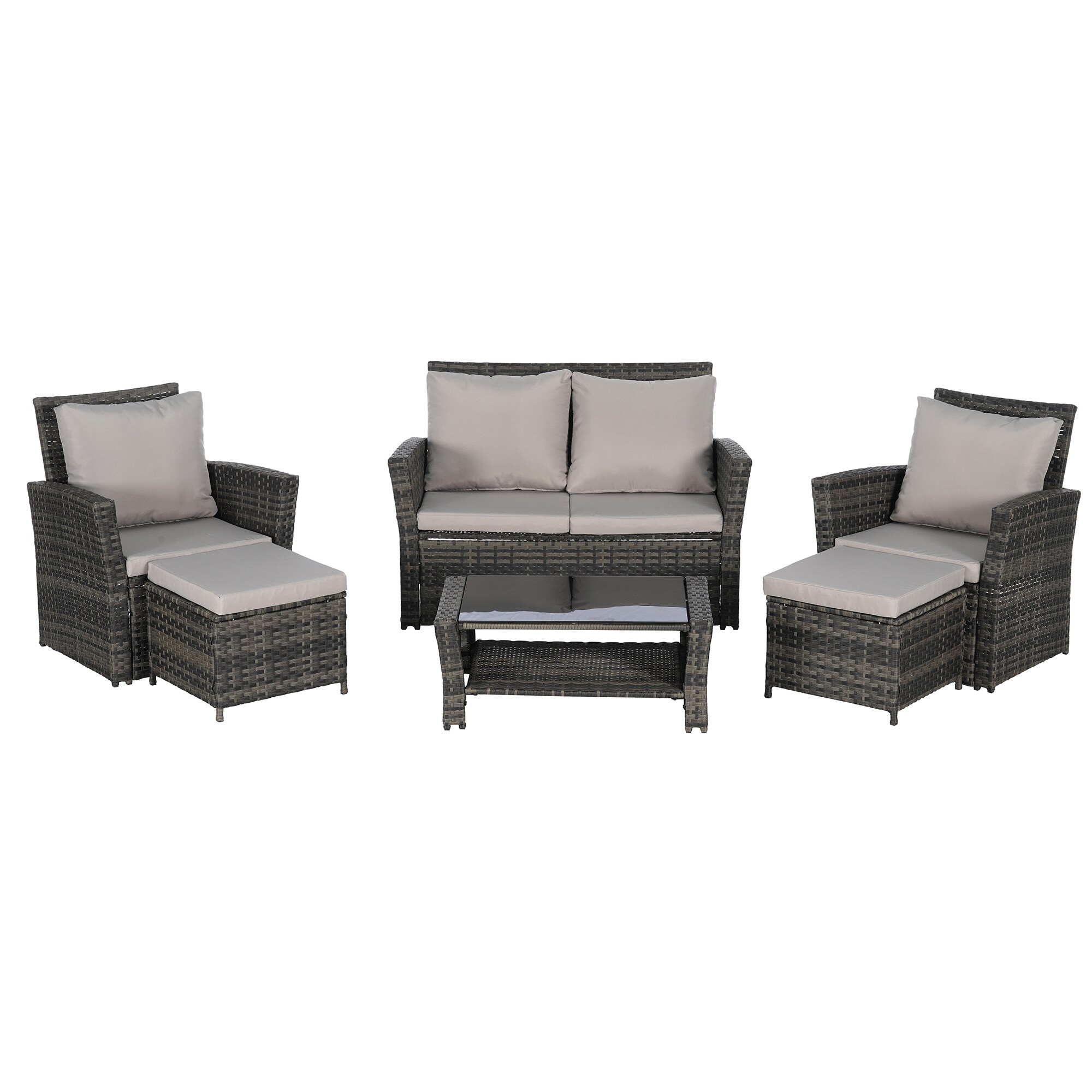 SINOFURN SYB670038LG Patio-Conversation-Sets - View #5