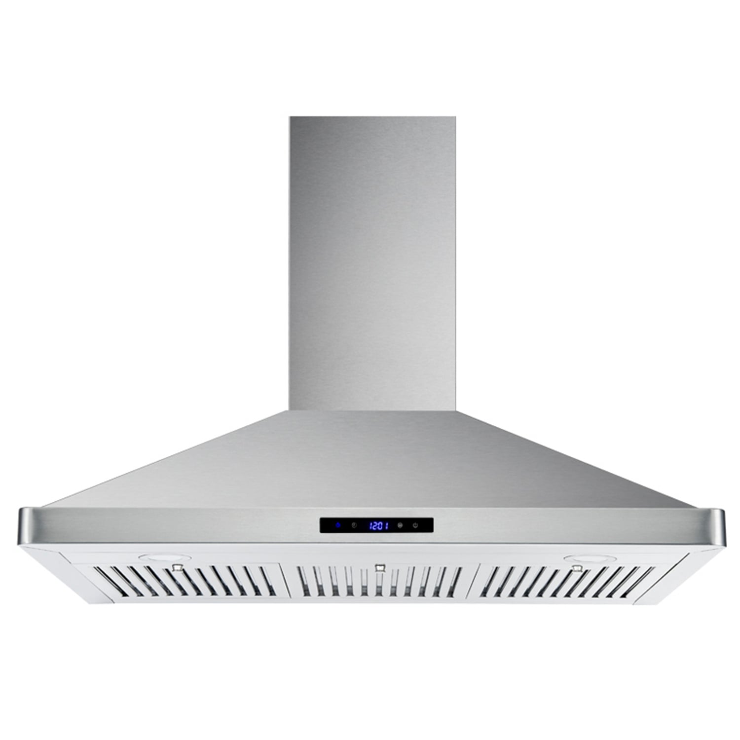 Damerin IU-RD23 36 inch Ducted 700-CFM Sliver Wall-Mounted Range Hood