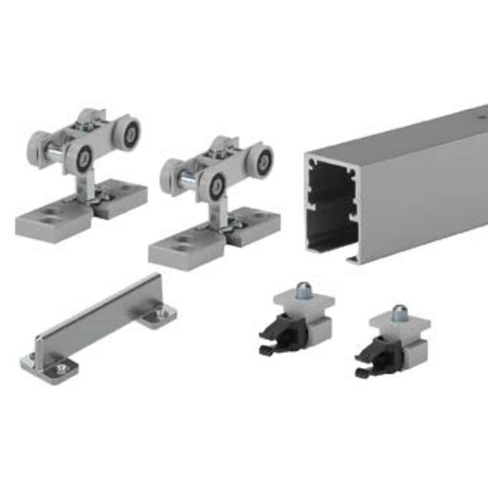 Hettich 96-in Sliding Closet Door Track Kit in the Sliding Closet Door ...