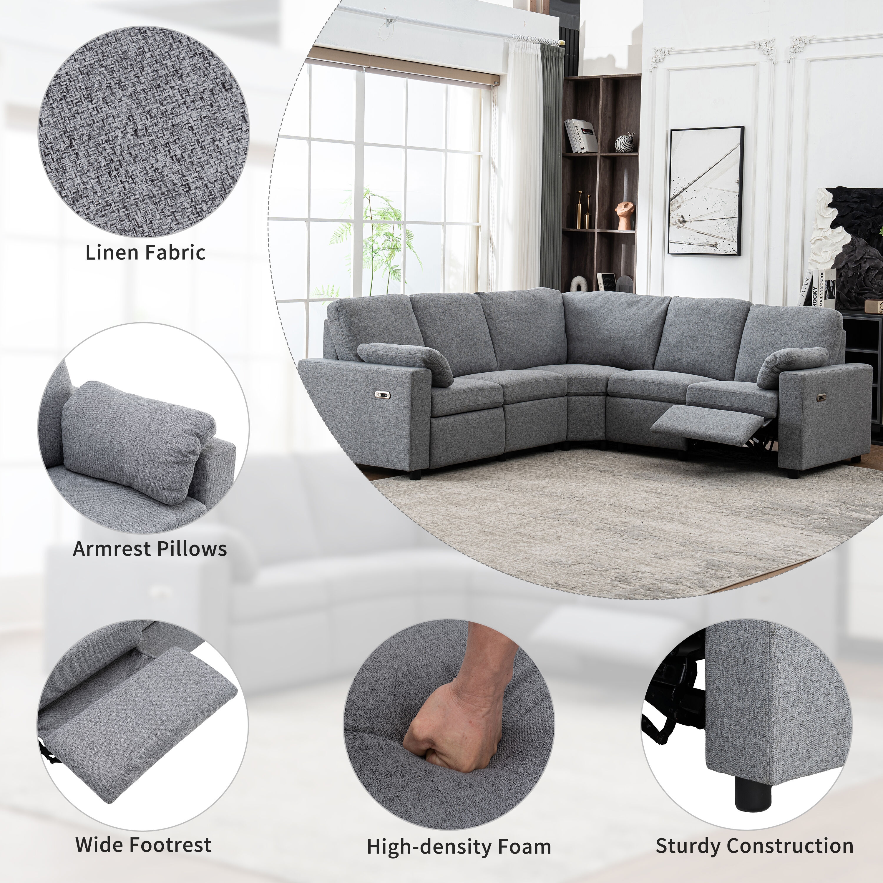 Qualler FSUSOR159E Sofas-Loveseats - View #6