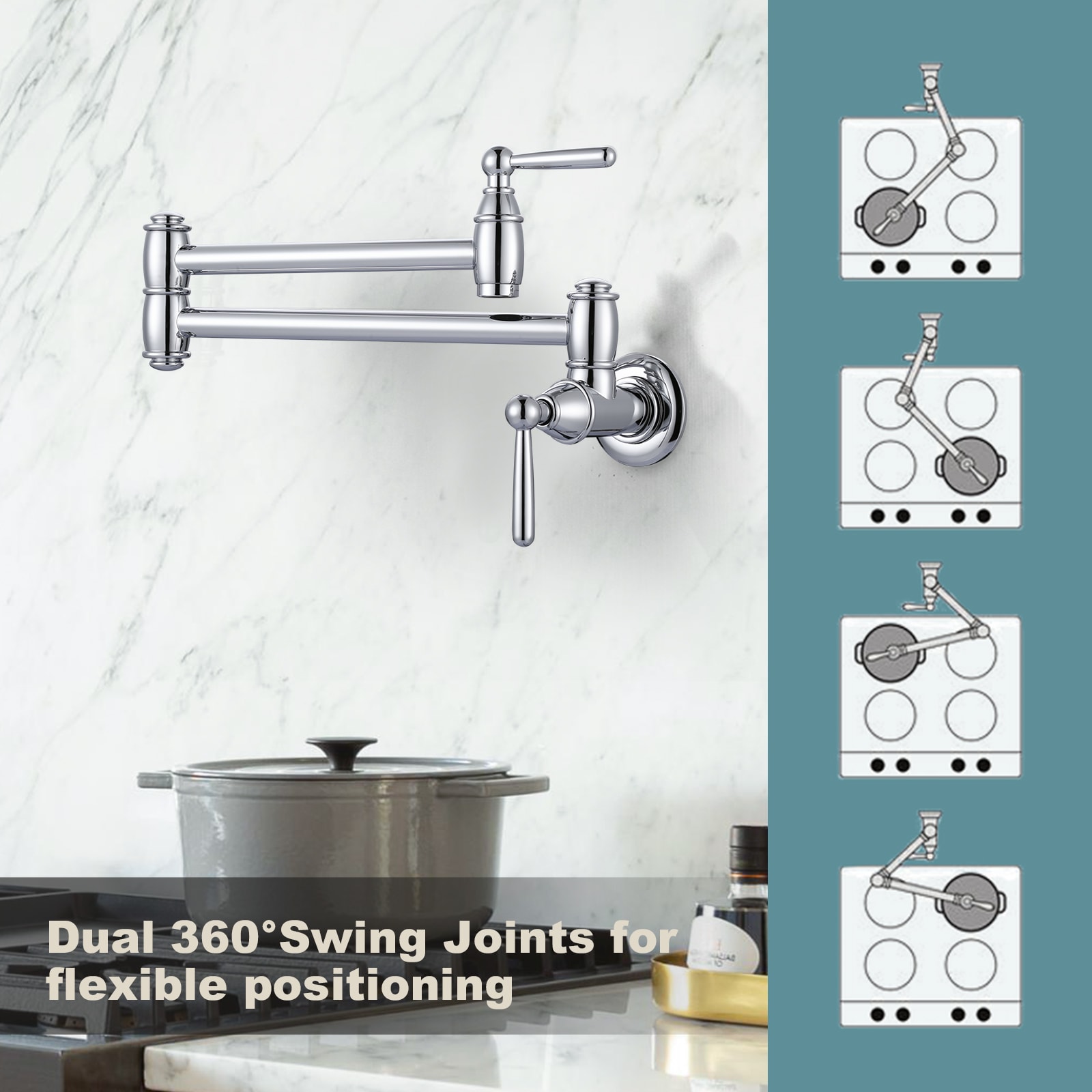 WOWOW 2314900C-LW Kitchen-Faucets - View #6