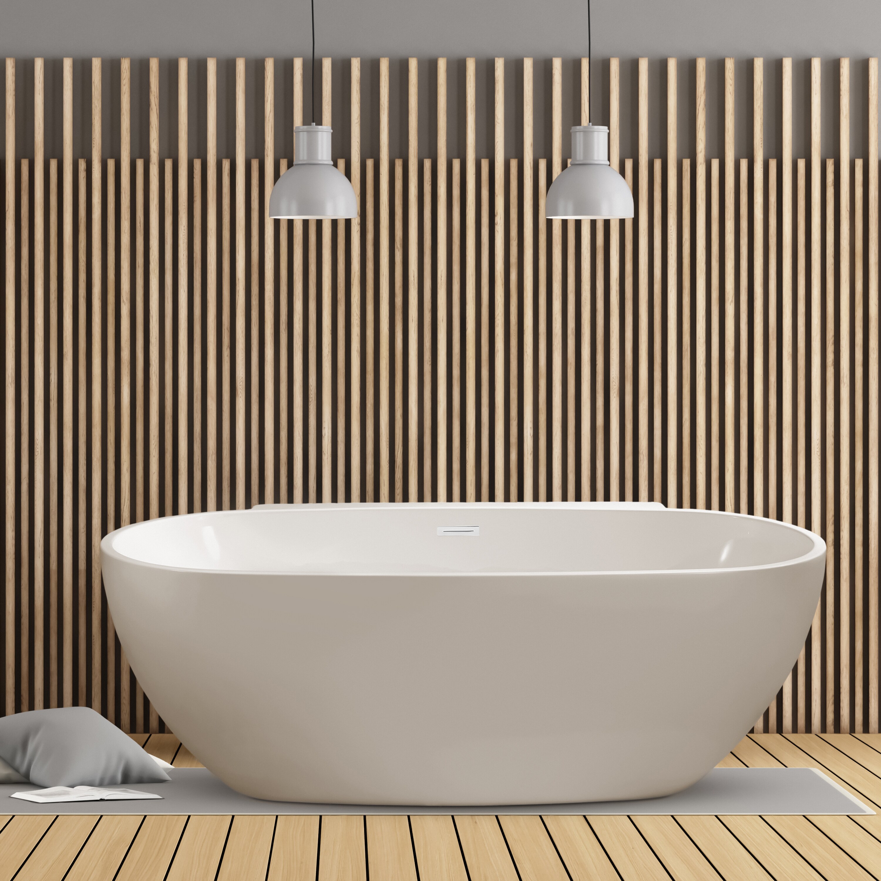 Streamline N300WH bathtubs - View #2