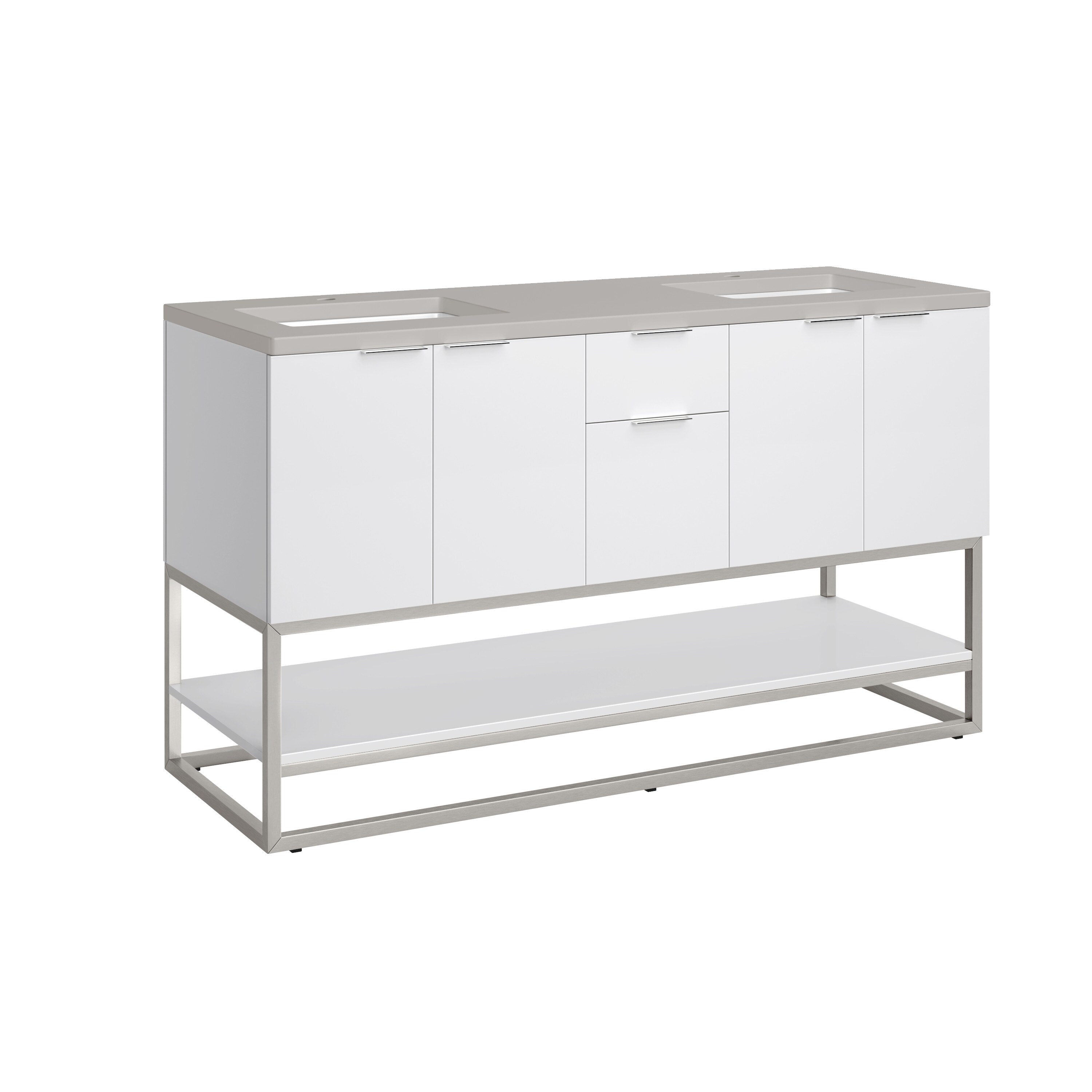 James Martin Vanities HD388V60D-GW-PG Bath-Vanity-Combo - View #10