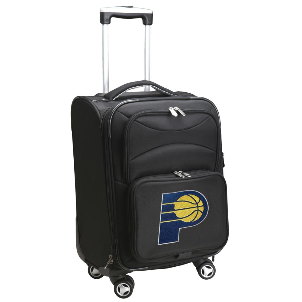 Mojo Licensing NBPAL202 NBA Indiana Pacers 21.5 x 12 x 14 Black Ballistic Nylon Softshell Carry-on Bag (1-Bag)