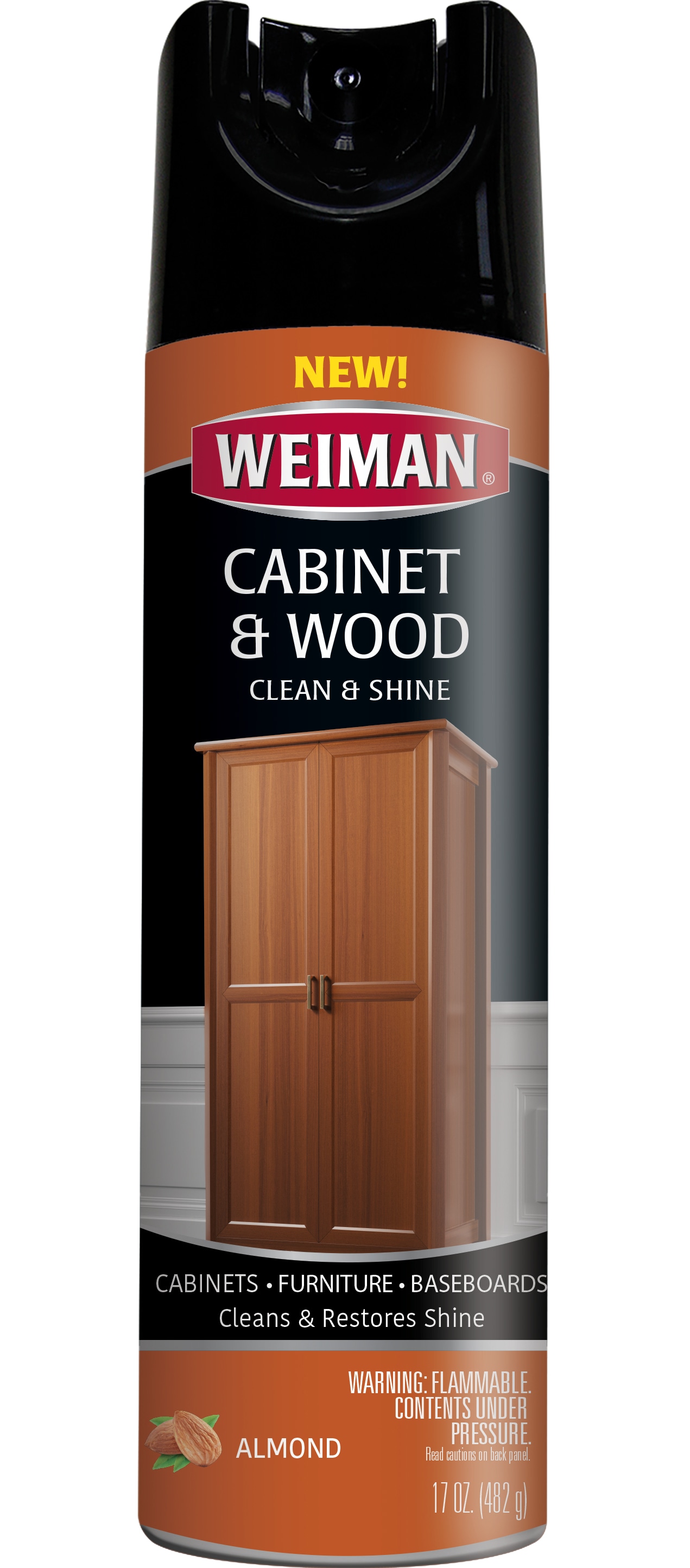 Weiman 16 oz. fl. Cabinet and Wood Cleaner and Polish 332 - The