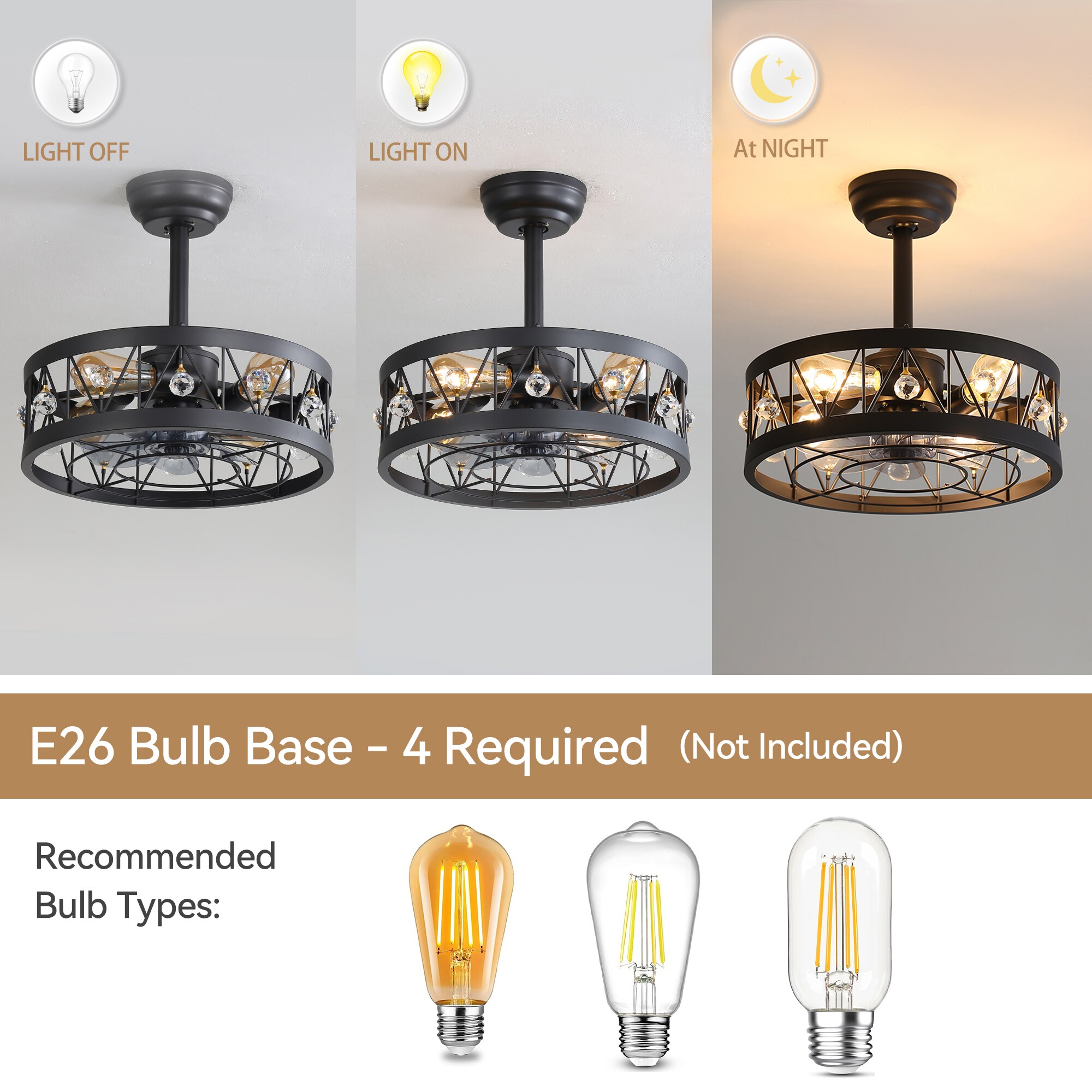 Breezary 35005-BK Ceiling-Fans - View #11