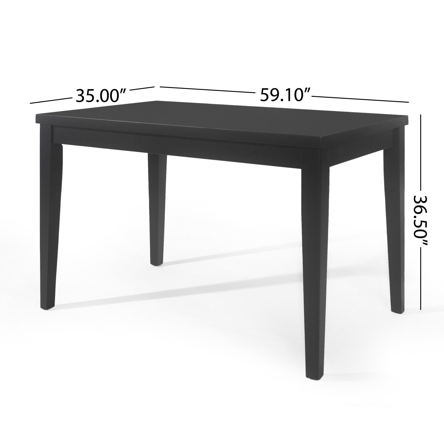 Streamdale Furniture 69004.00BLK Dining-Tables - View #4