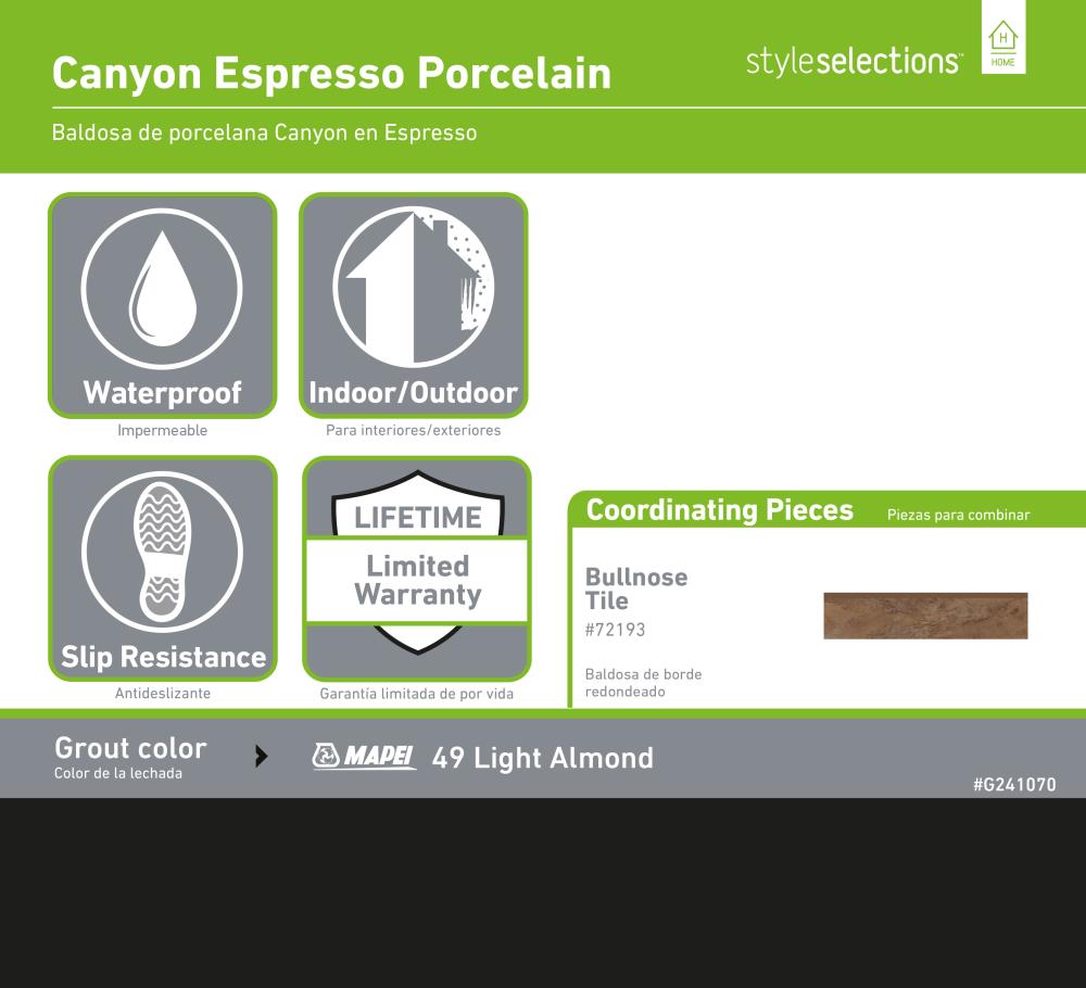 Style Selections 33CA09 Ceramic-Tile - View #8