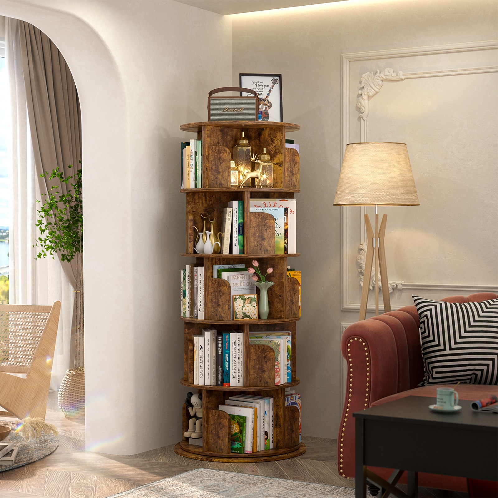 Aheaplus XZSJ-5C-R bookcases - View #6