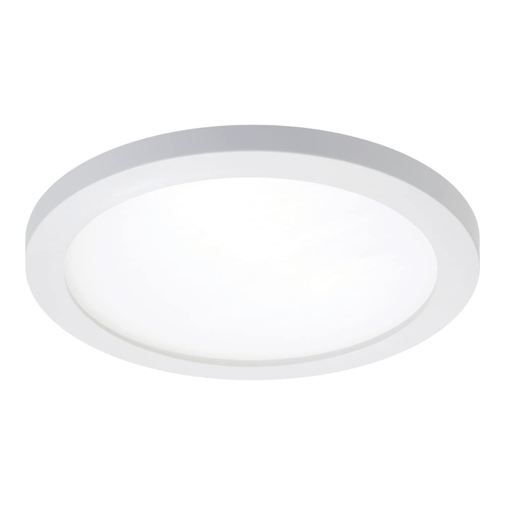 Halo White 6-in 756-Lumen Daylight Round Dimmable LED Canless Recessed  Downlight in the Recessed Downlights department at