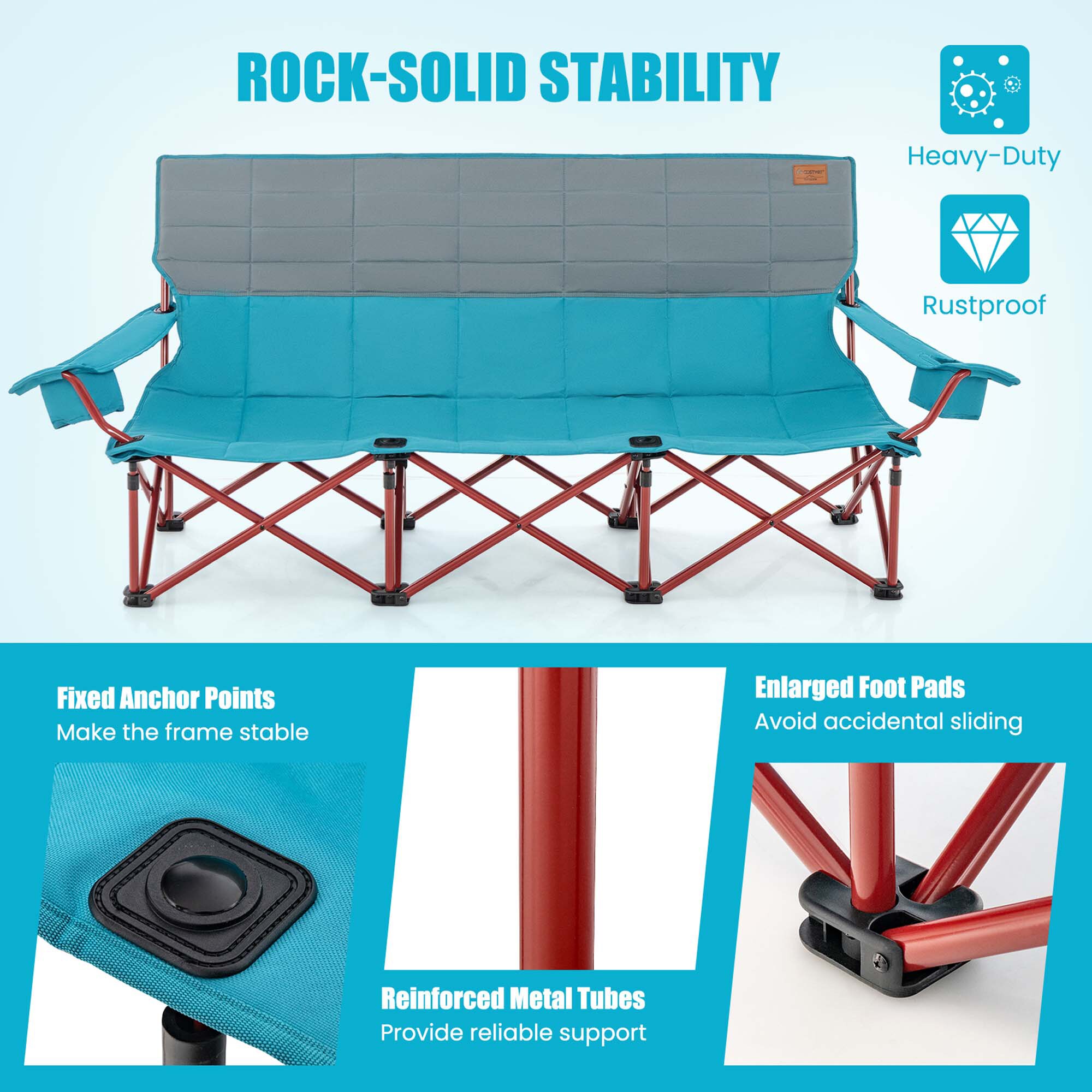 Costway HCST01753 Patio-Chairs - View #5