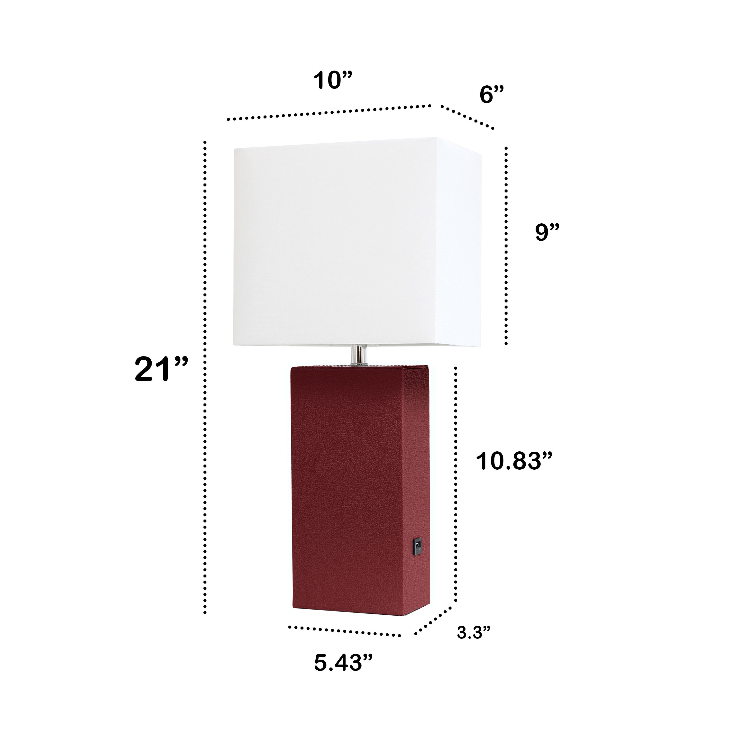 Lalia Home LHT-3012-RE Table-Lamps - View #11