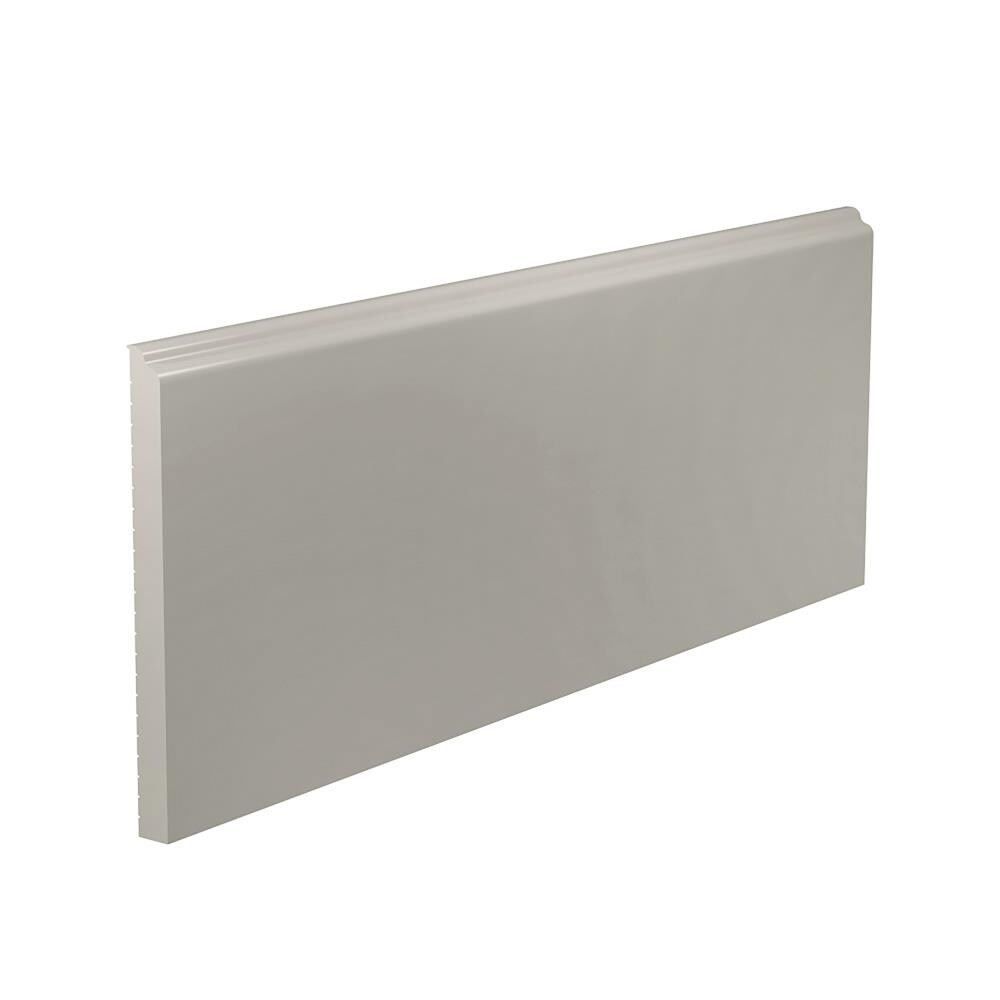 Flexco 45SCW8AP025 Light Gray 0.375-in T x 4.5-in W x 96-in L Vinyl Wall Base