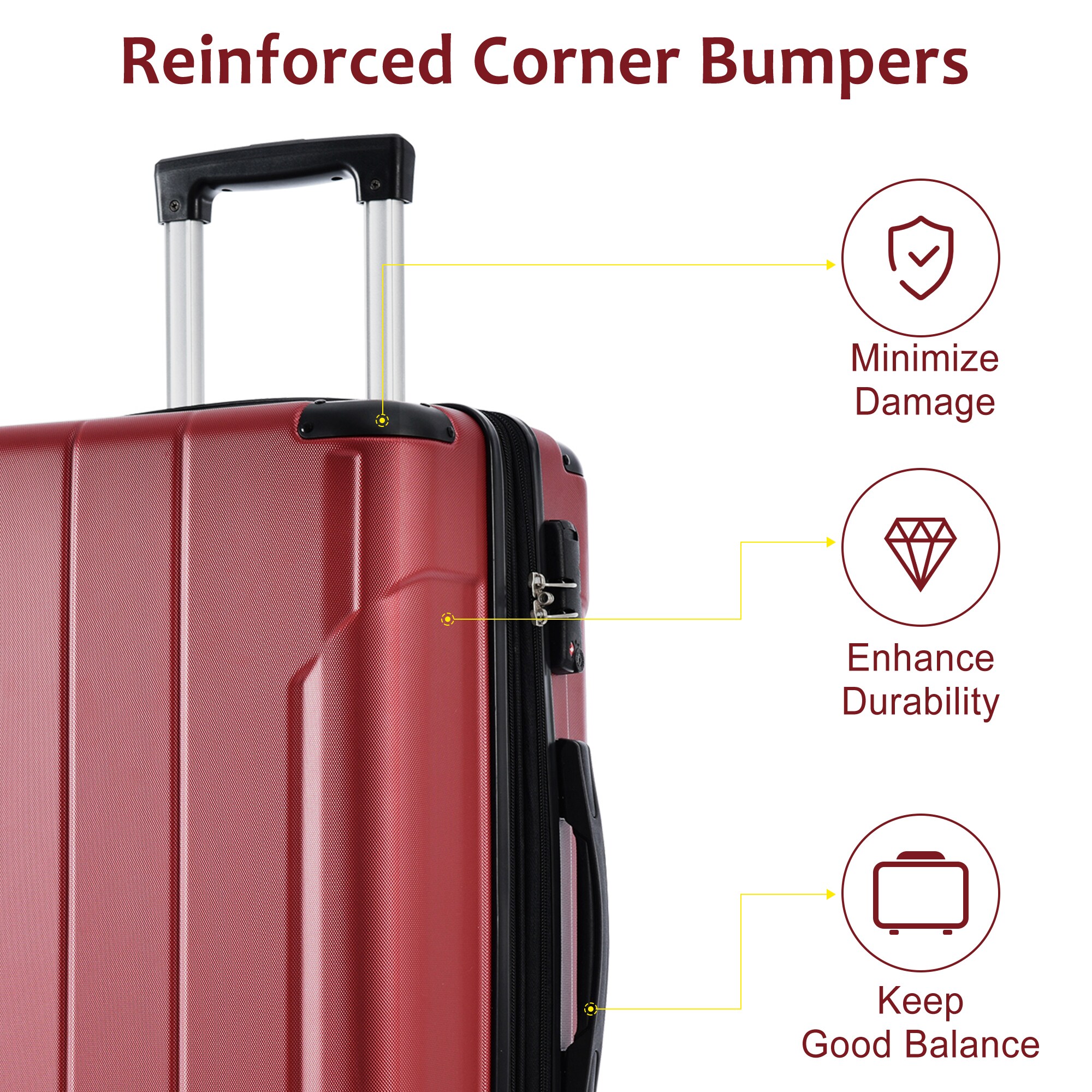 Bybafun YD9500010 Luggage-And-Luggage-Sets - View #11